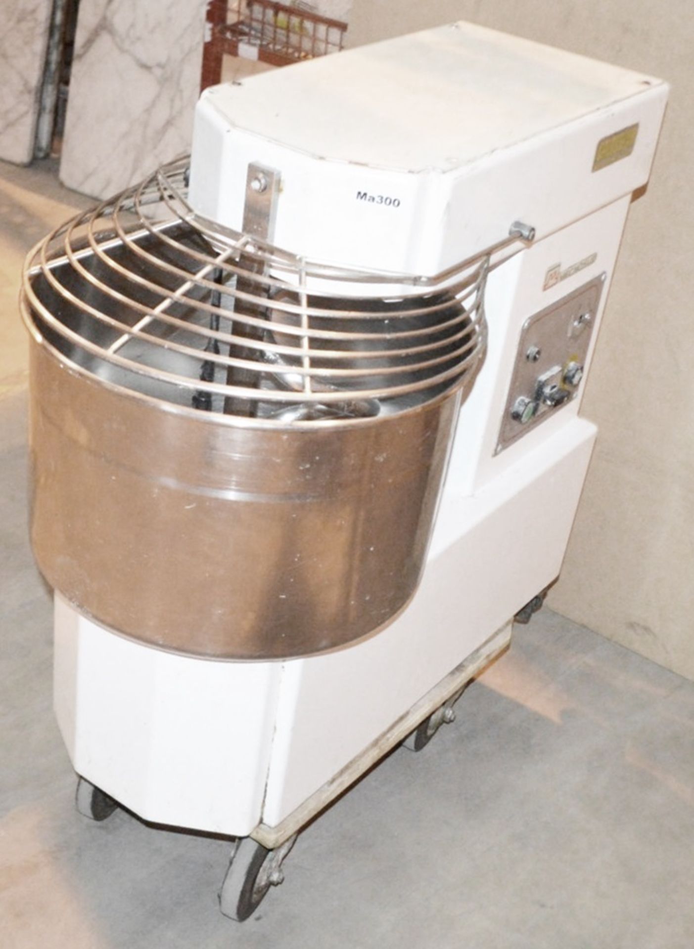 1 x Mecnosud IM25M Commercial Spiral Dough Mixer With Bowl - Dimensions: D80 x H65 x W40cm - Bild 2 aus 5