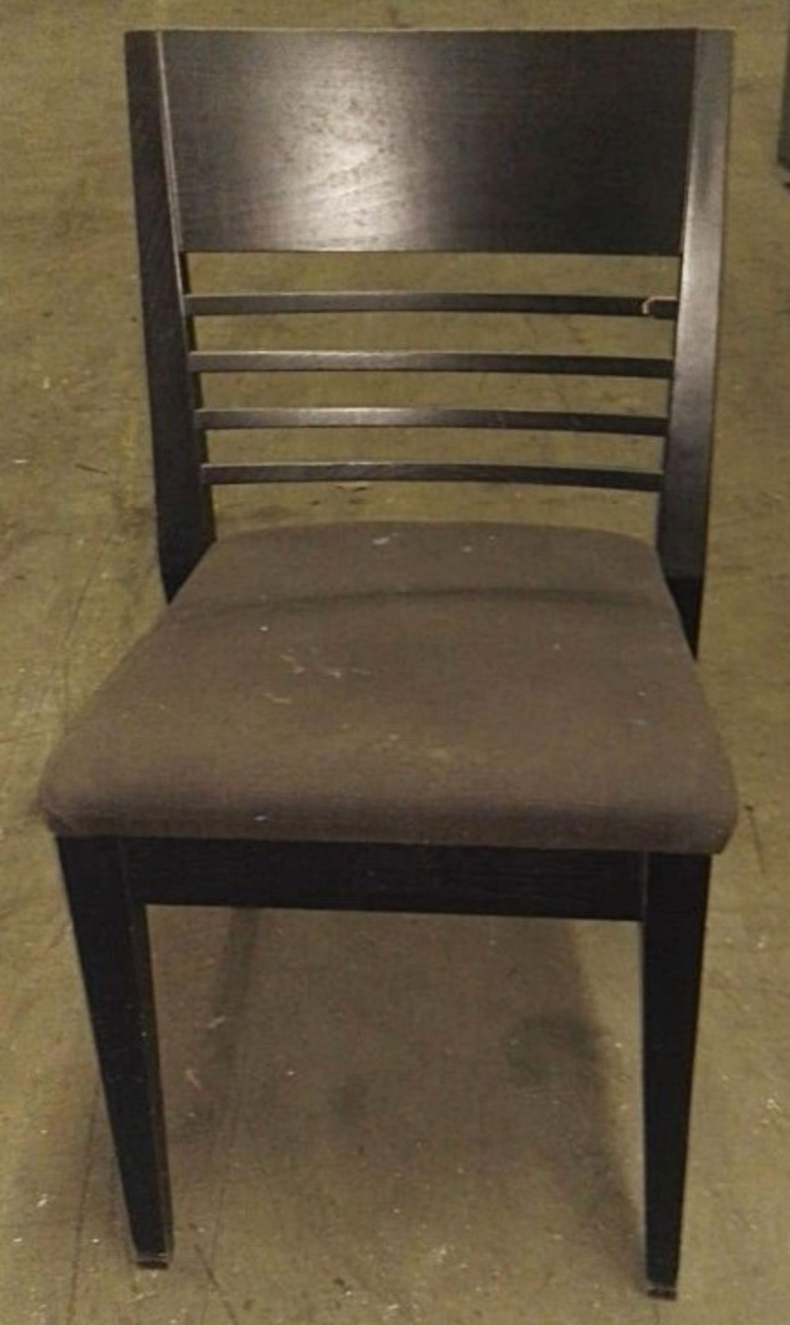 10 x Bistro Chairs In Black- Dimensions: W45 x D43 x H84cm / Seat Height 47cm - CL011 - Image 2 of 4