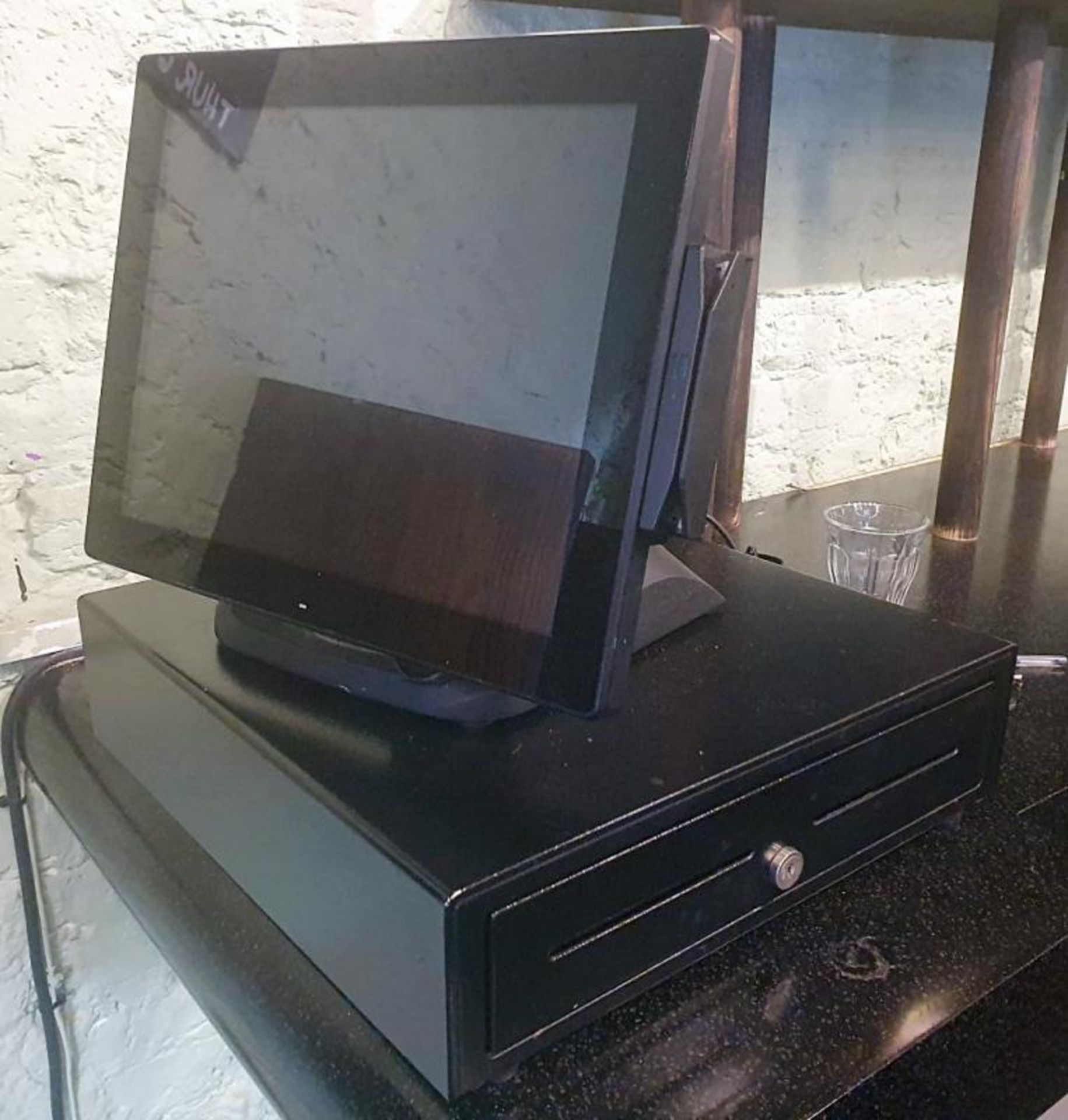 1 x Quantum Quripos QX 1900 Touchscreen EPOS System With Steel Cash Draw