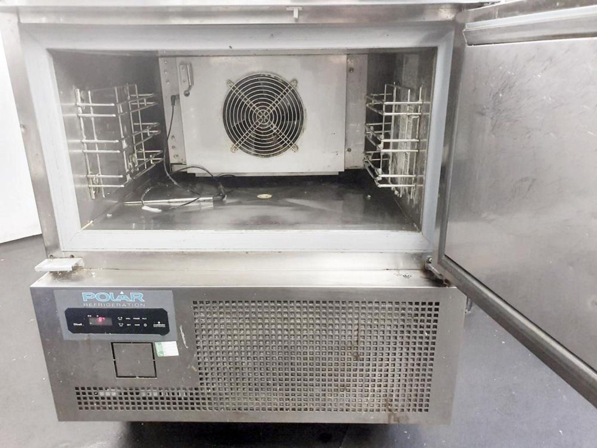 1 x POLAR DN492 Stainless Steel Blast Chiller Shock Freezer - Dimensions: H945 x W800 x D815mm - Rec - Image 4 of 8