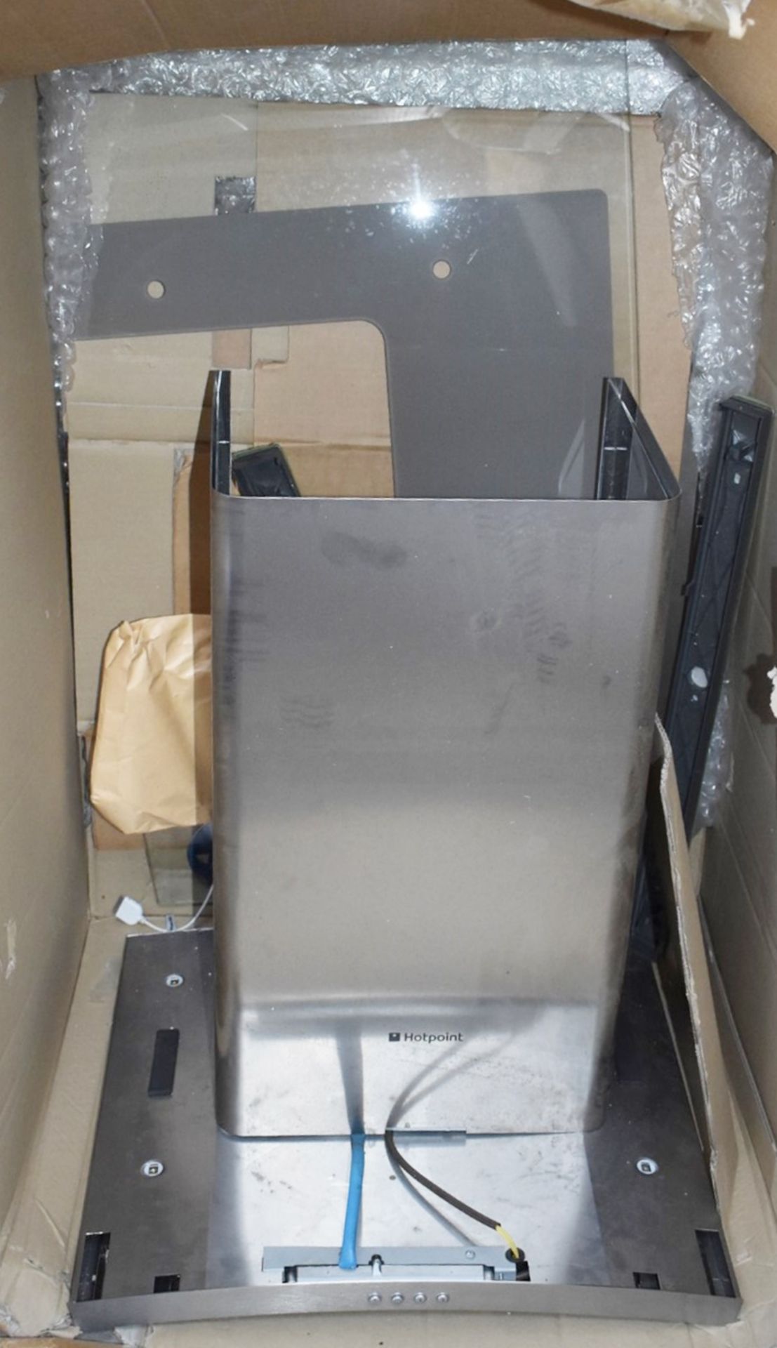 1 x Hot Point 90cm Kitchen Extractor Hood - Model HTC92X - Unused - CL011 - Ref BLT491 - Location: - Image 2 of 8
