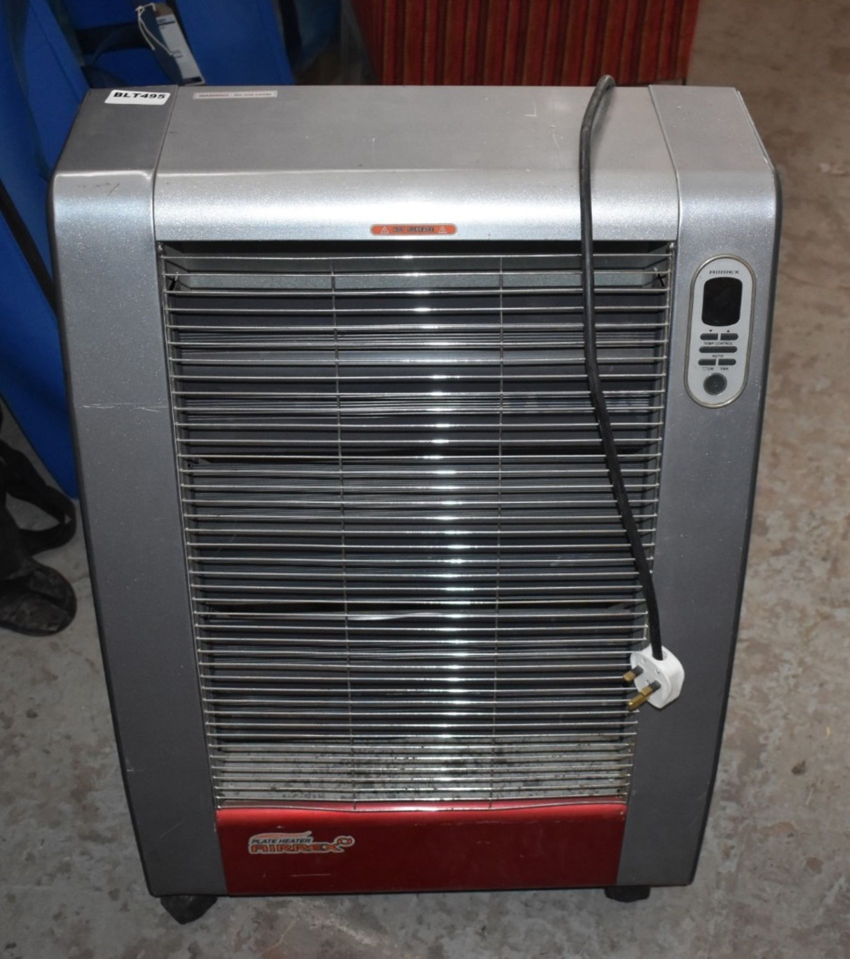 1 x AirRex Infrared Plate Heater - Electric 230v 2.8kw - Model AH-720 - Ideal For Large Offices,