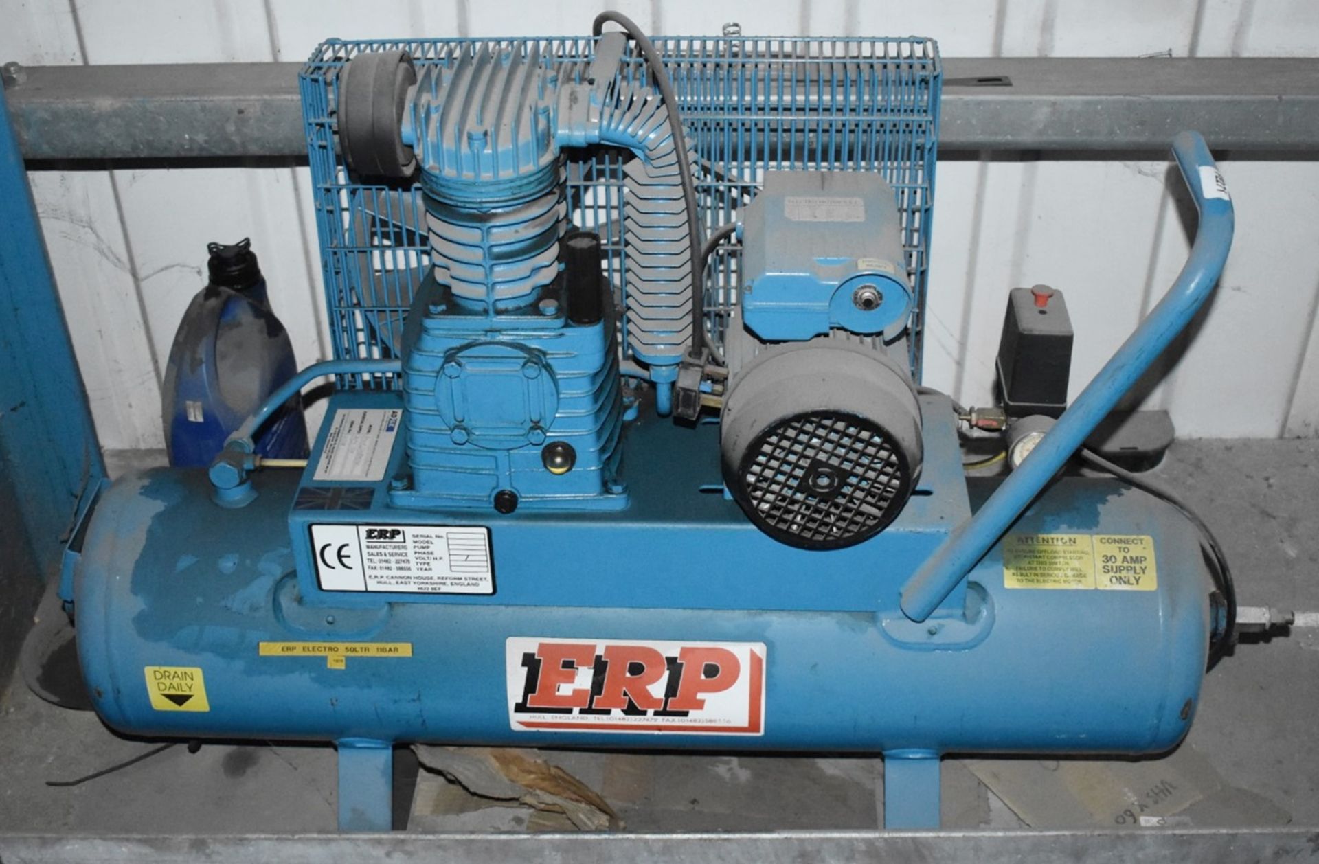 1 x ERP Air Compressor - 240v - Ref FE271 - CL480 - Location: Altrincham WA14