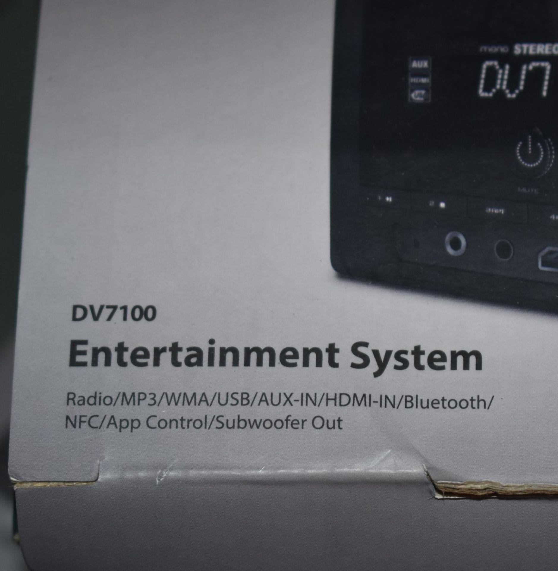 1 x Furrion DV7100 Entertainment System  - Supports Radio, MP3, WMA, USB, Aux-In, HDMI-In, - Image 3 of 5