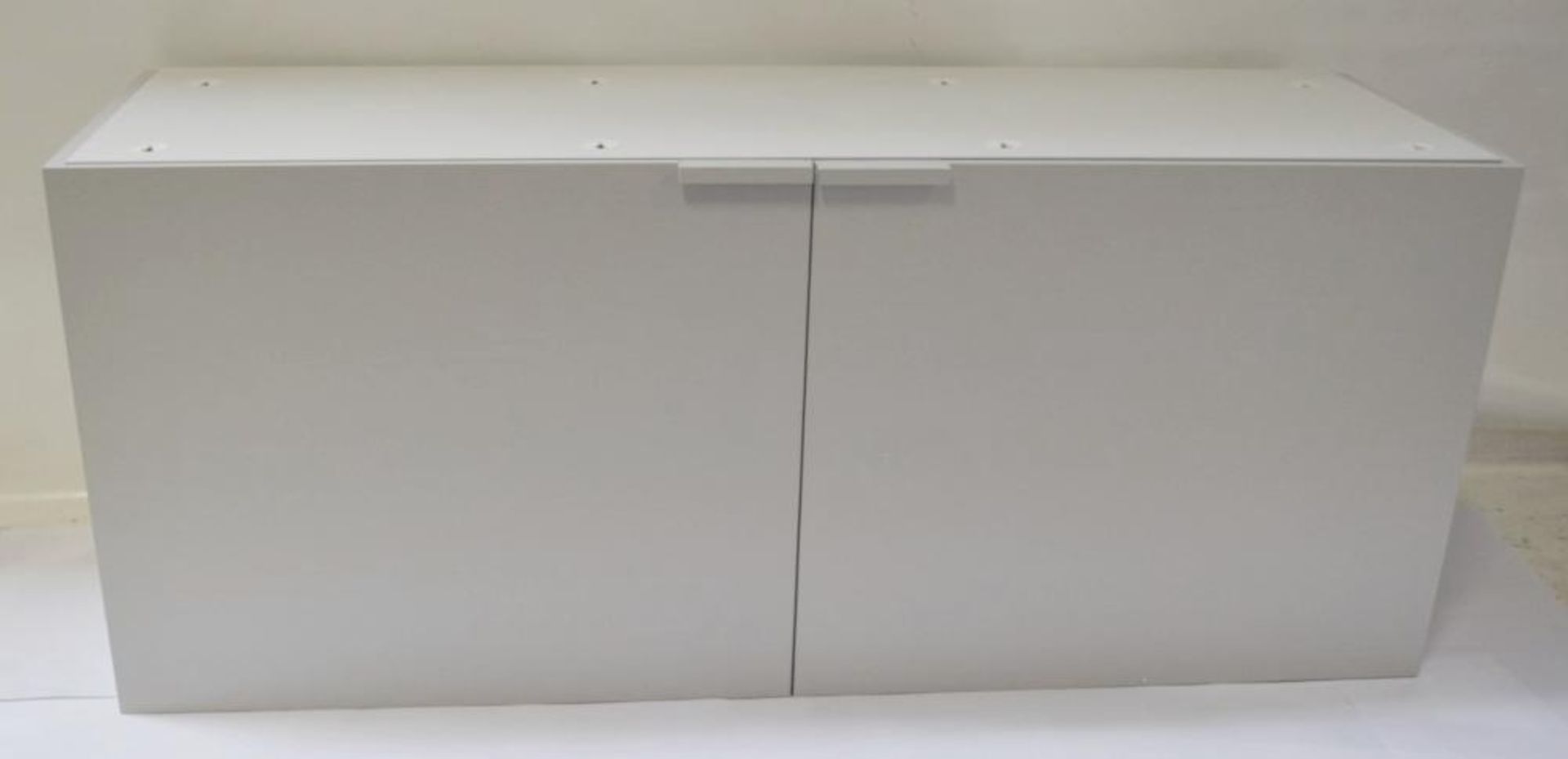 1 x LIGNE ROSET 'Everywhere' 2-Door Sideboard With An Argile (Light Grey) Finish &nbsp;- Ref: 568781
