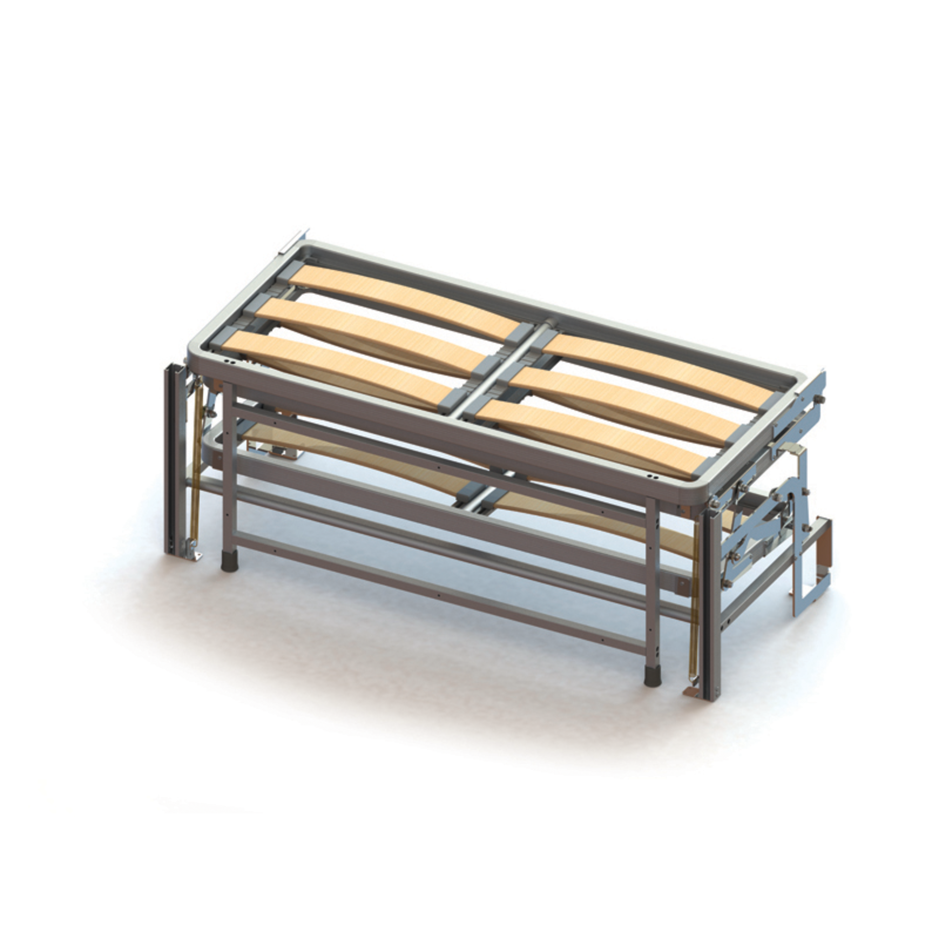 1 x Project 2000 Pull Out Seating Bench and Bed Frame For Caravans or Campervans - Height 40 x Width - Image 2 of 11