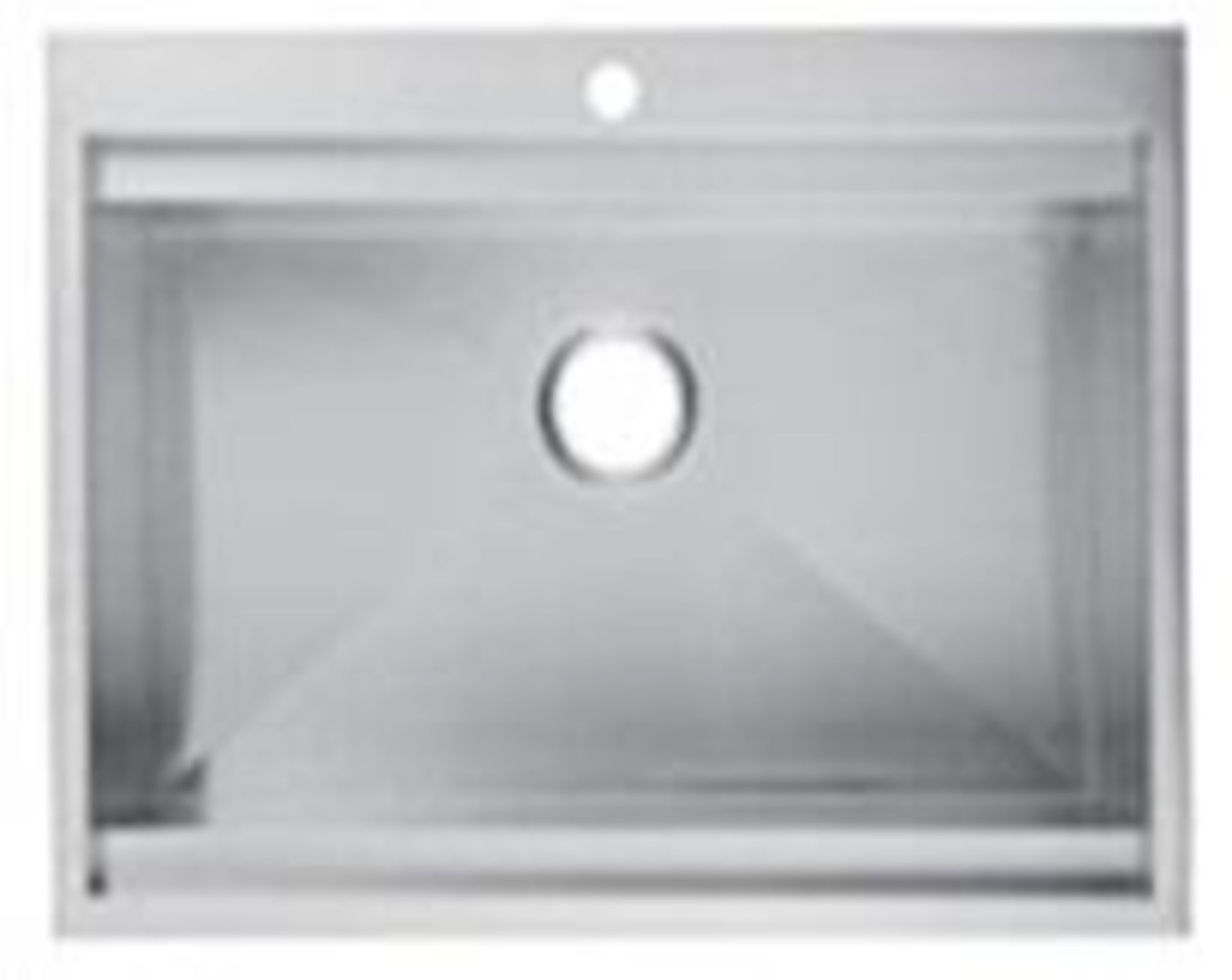 1 x Luxury Man-Made Stainless Steel Undermount Kitchen Sink - Dimensions To Follow - Brand New & Box