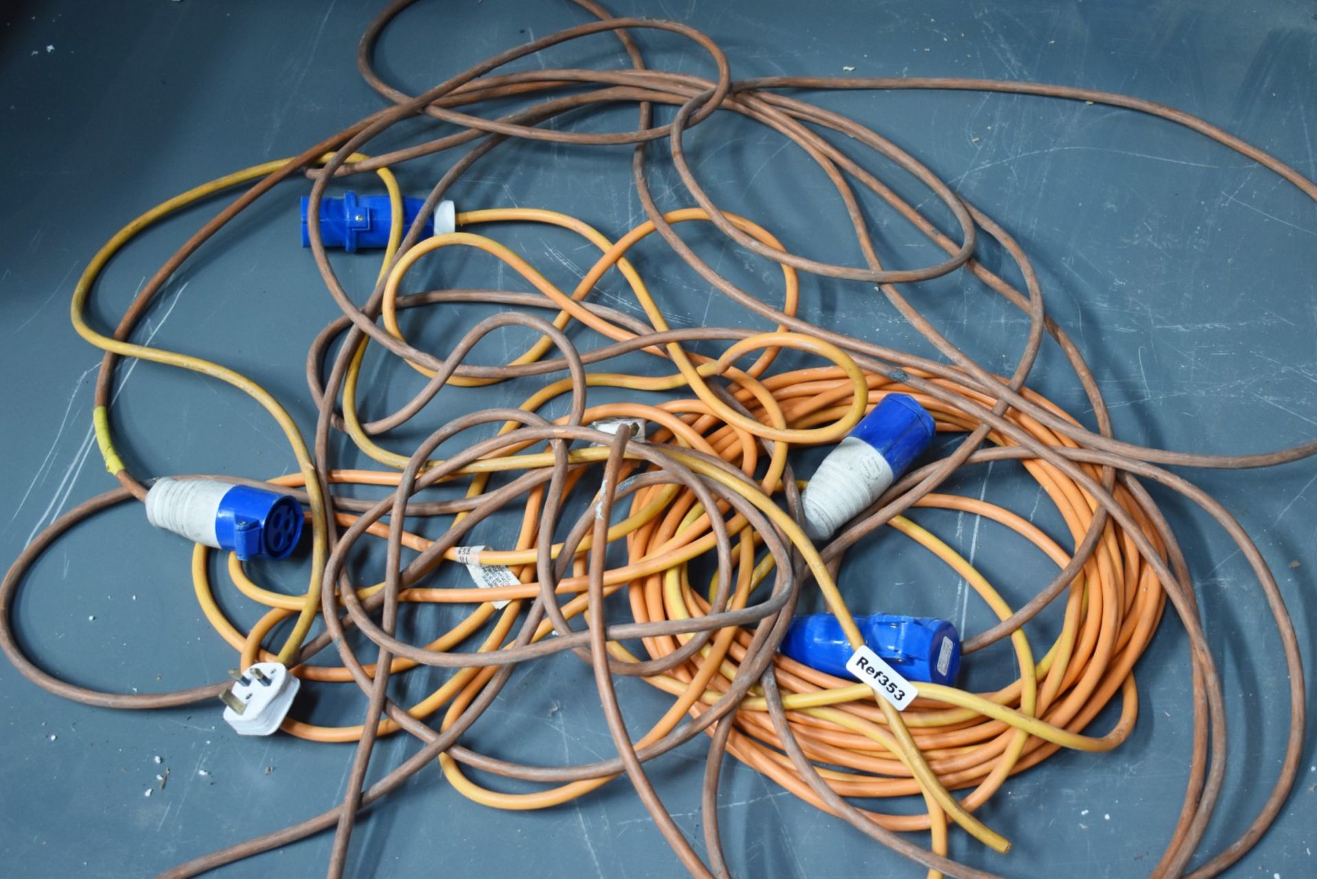 Assorted Collection of 110v and 240v Caravan Site Extention Cables - Ref 353 - CL501 - Location: - Image 2 of 4