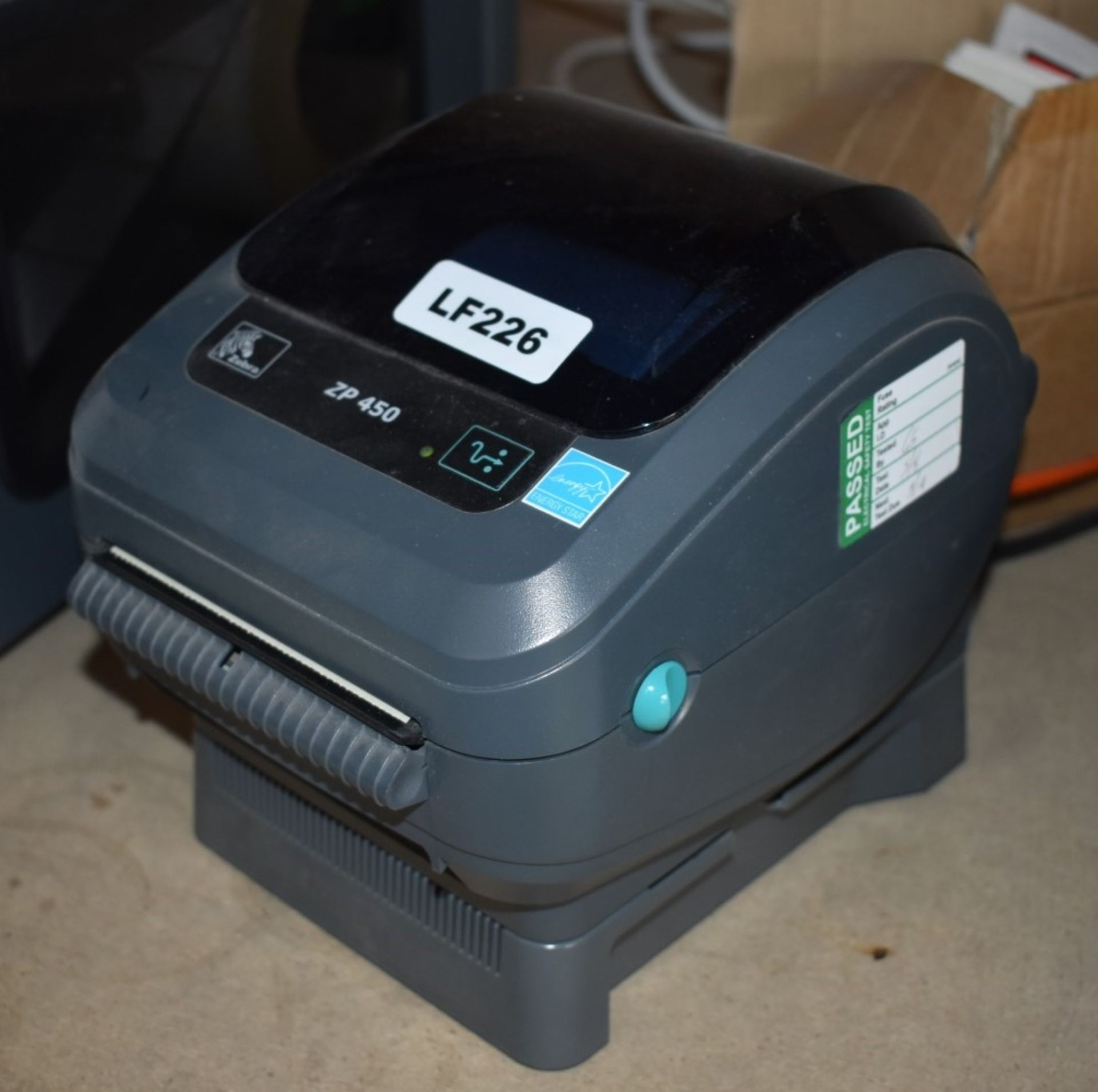 1 x Zebra ZP450 Thermal Laser Printer - Includes Cables