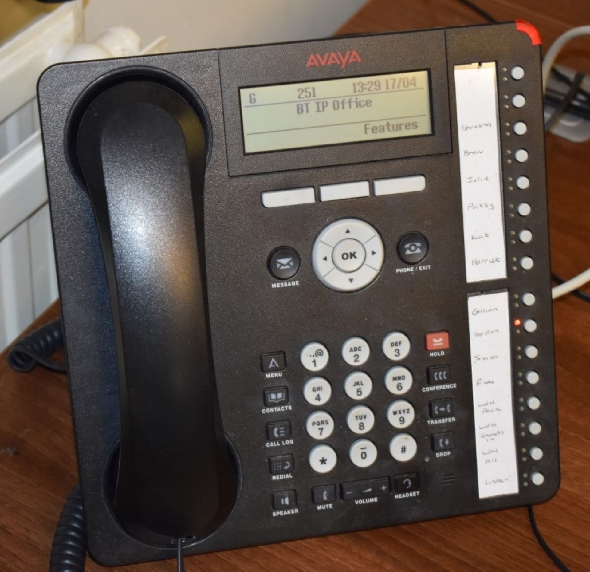 1 x Avaya IP500 V2 IP IP VOID Business Telephone System With 4 x Combi Cards and 9 x Phone Handsets - Image 7 of 15