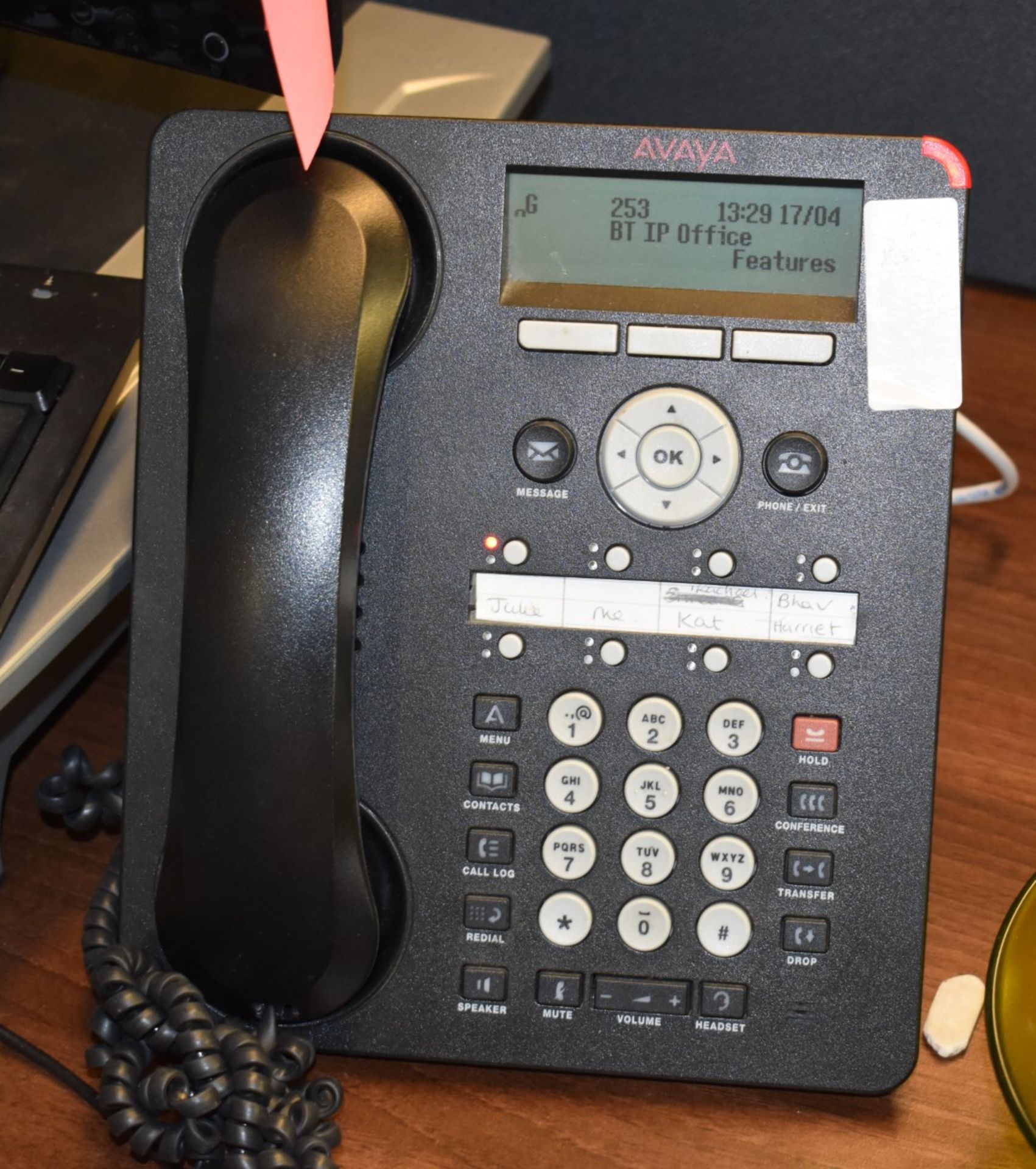 1 x Avaya IP500 V2 IP IP VOID Business Telephone System With 4 x Combi Cards and 9 x Phone Handsets - Image 8 of 15