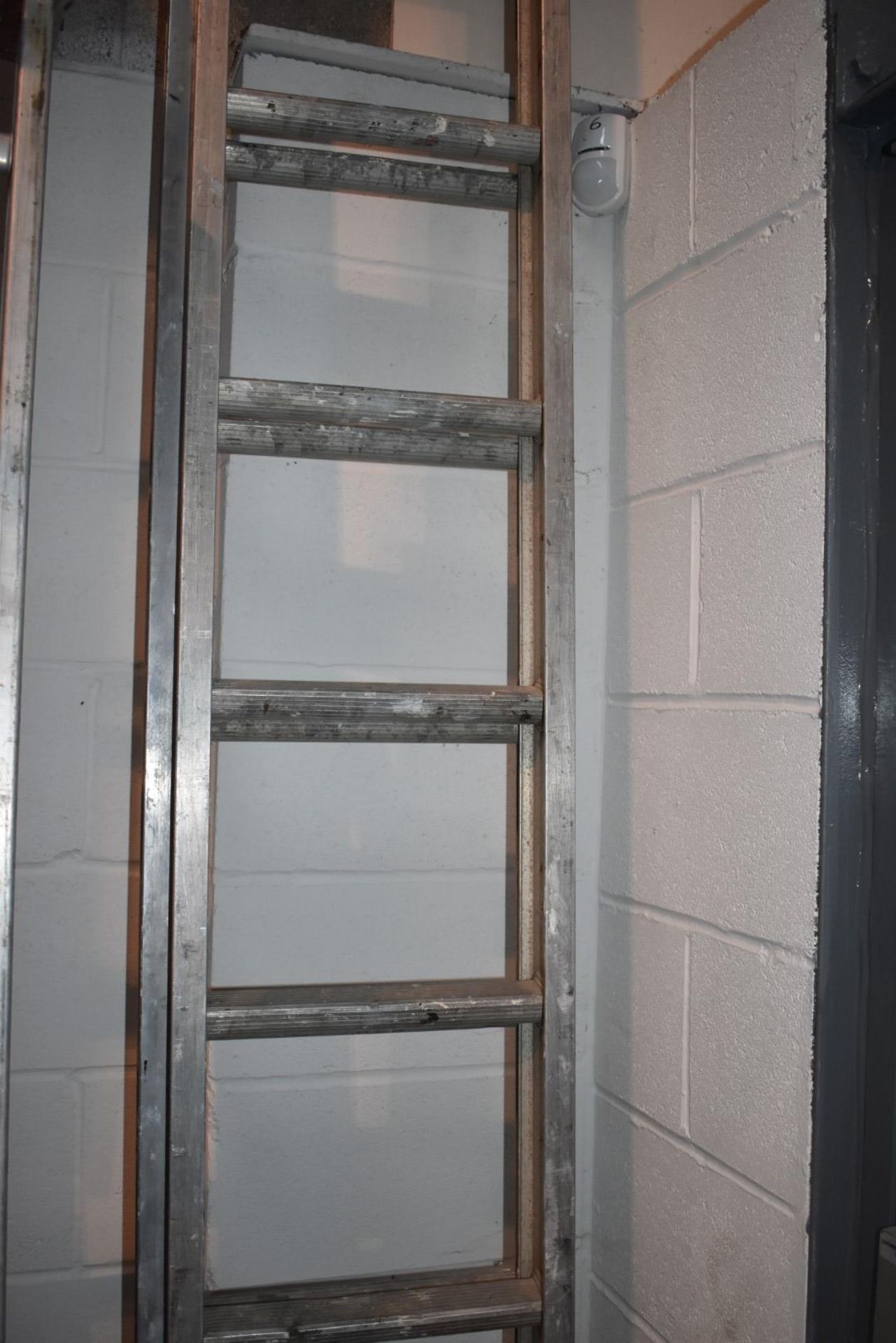1 x Set of Clima Two Section Ladders - Size 16',3" Closed x 29',3" Open - Ref 418 - CL501 - - Image 6 of 7