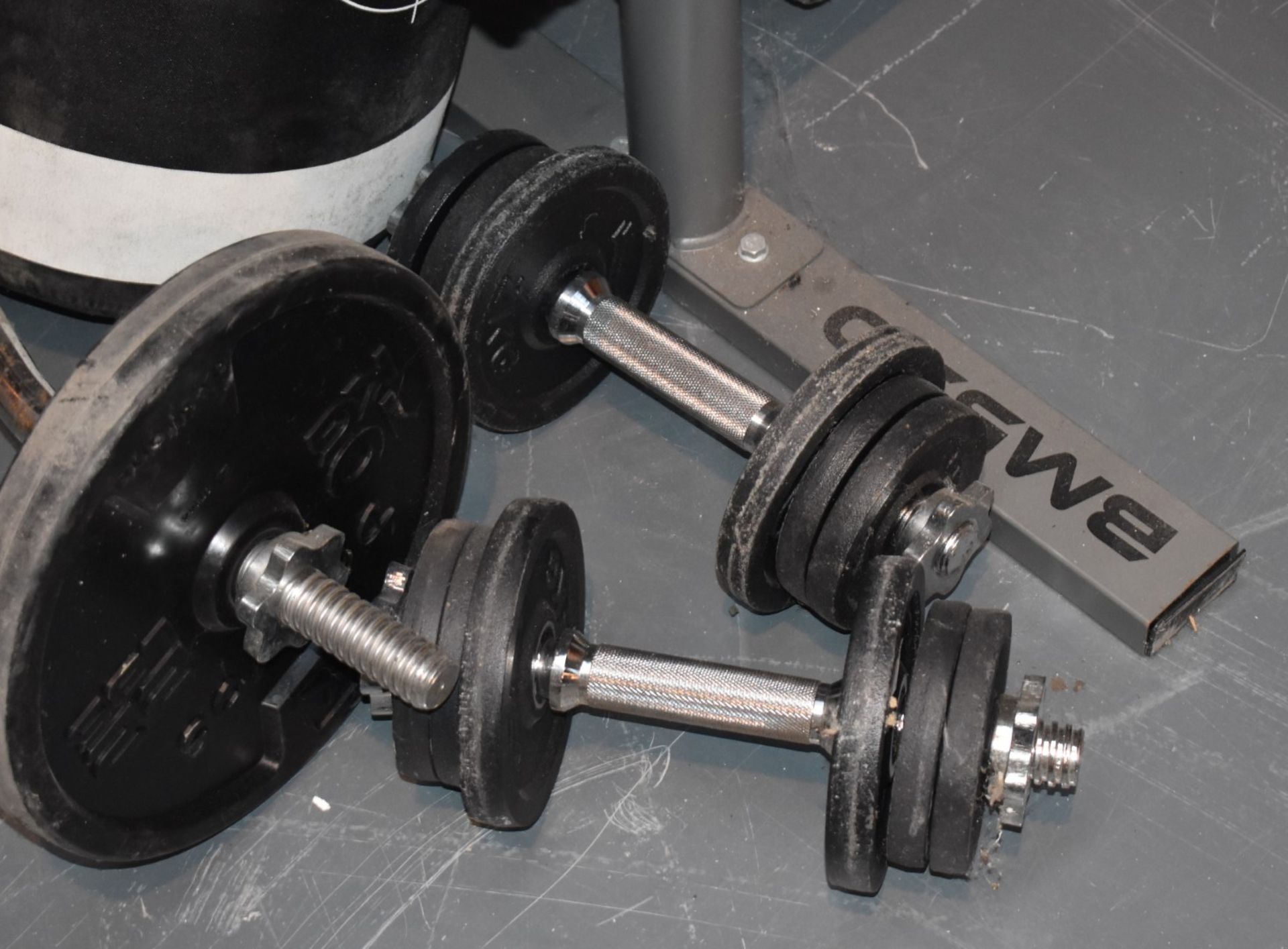 Assorted Collection of Gym Equipment - Includes Btwin 300 Multigym, Adidas Exercise Bench, Various - Bild 5 aus 14