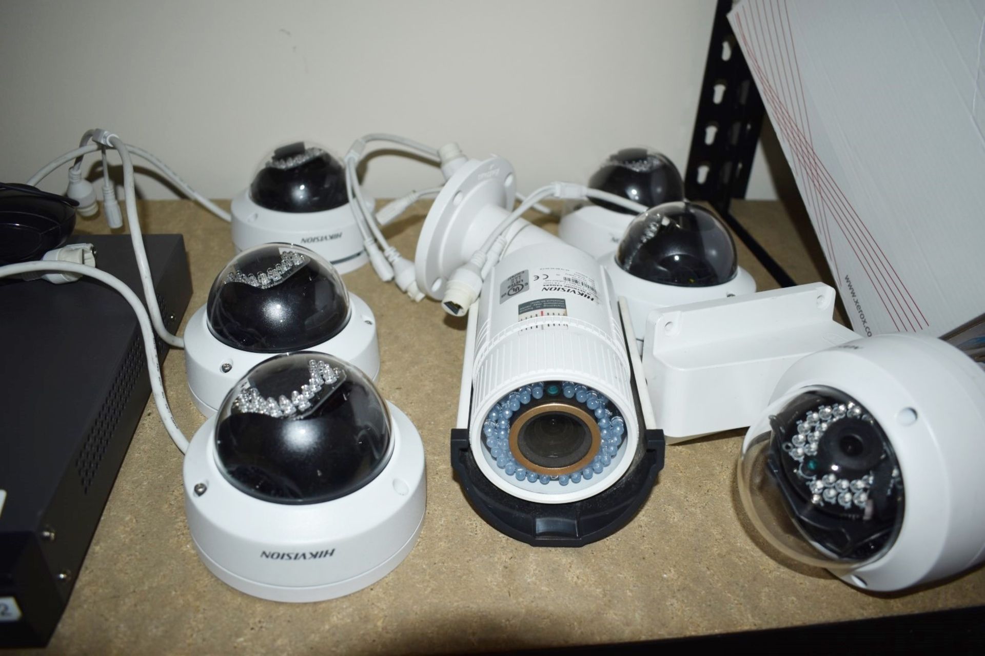 1 x Hikvision Digital CCTV 8 Channel Video Recorder With 7 x Infra Red Network Cameras - Image 4 of 9