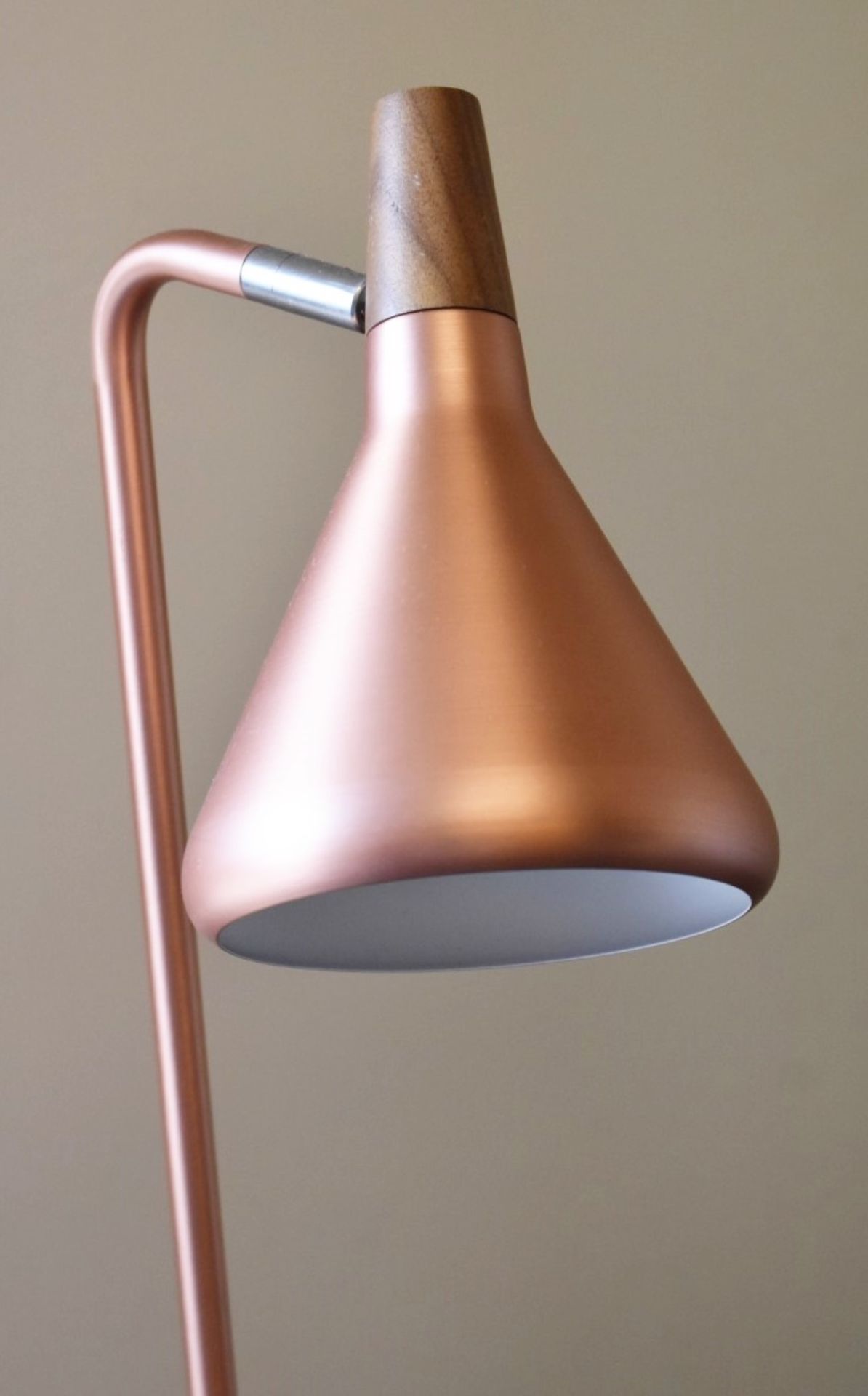 1 x Nordlux Float GU10 Table Lamp in Copper - Height 62 cm - Image 4 of 9