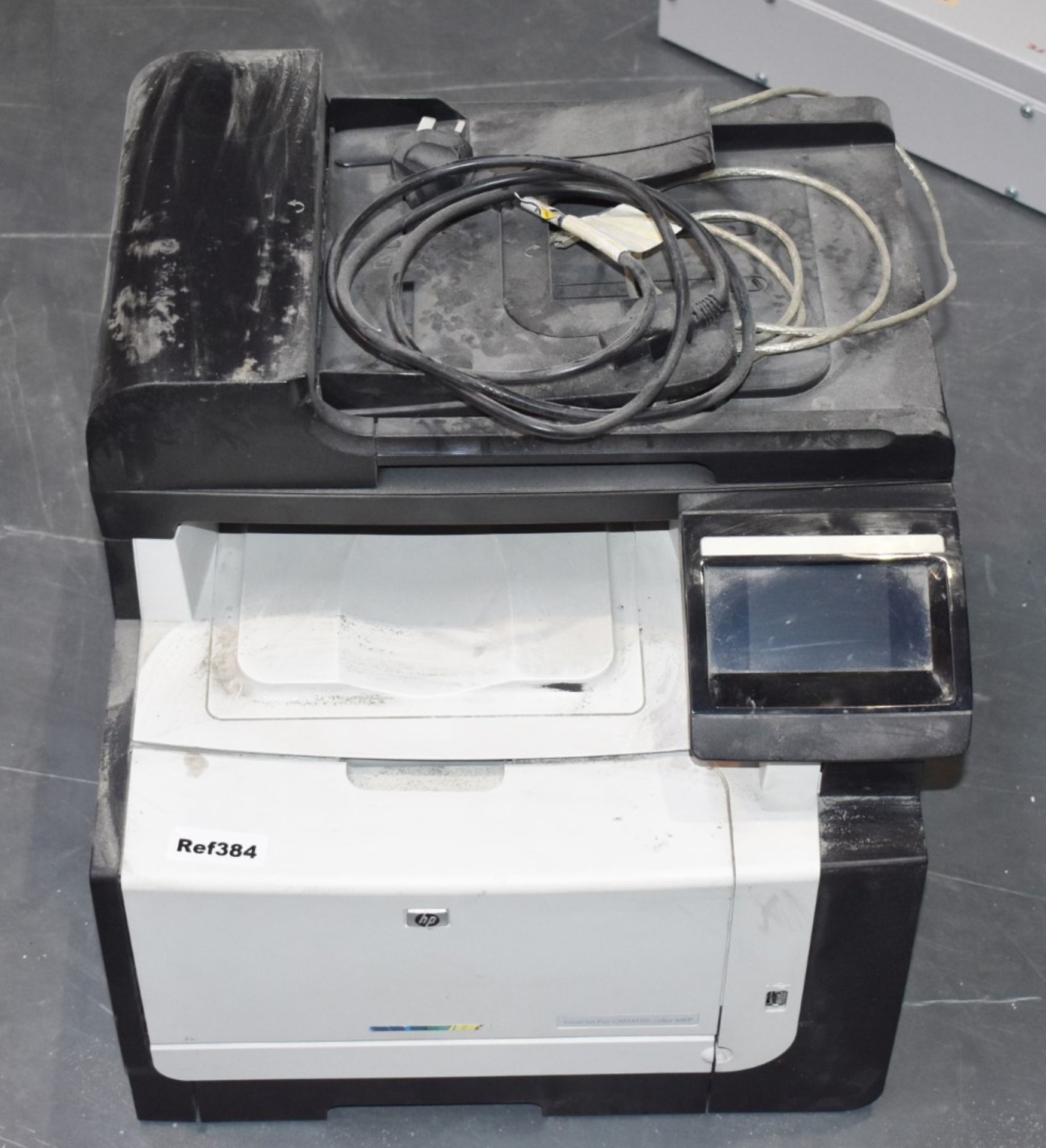 1 x HP LaserJet Pro CM1415fn Colour Multifunction Printer - Ref 384 - CL501 - Location: Warrington