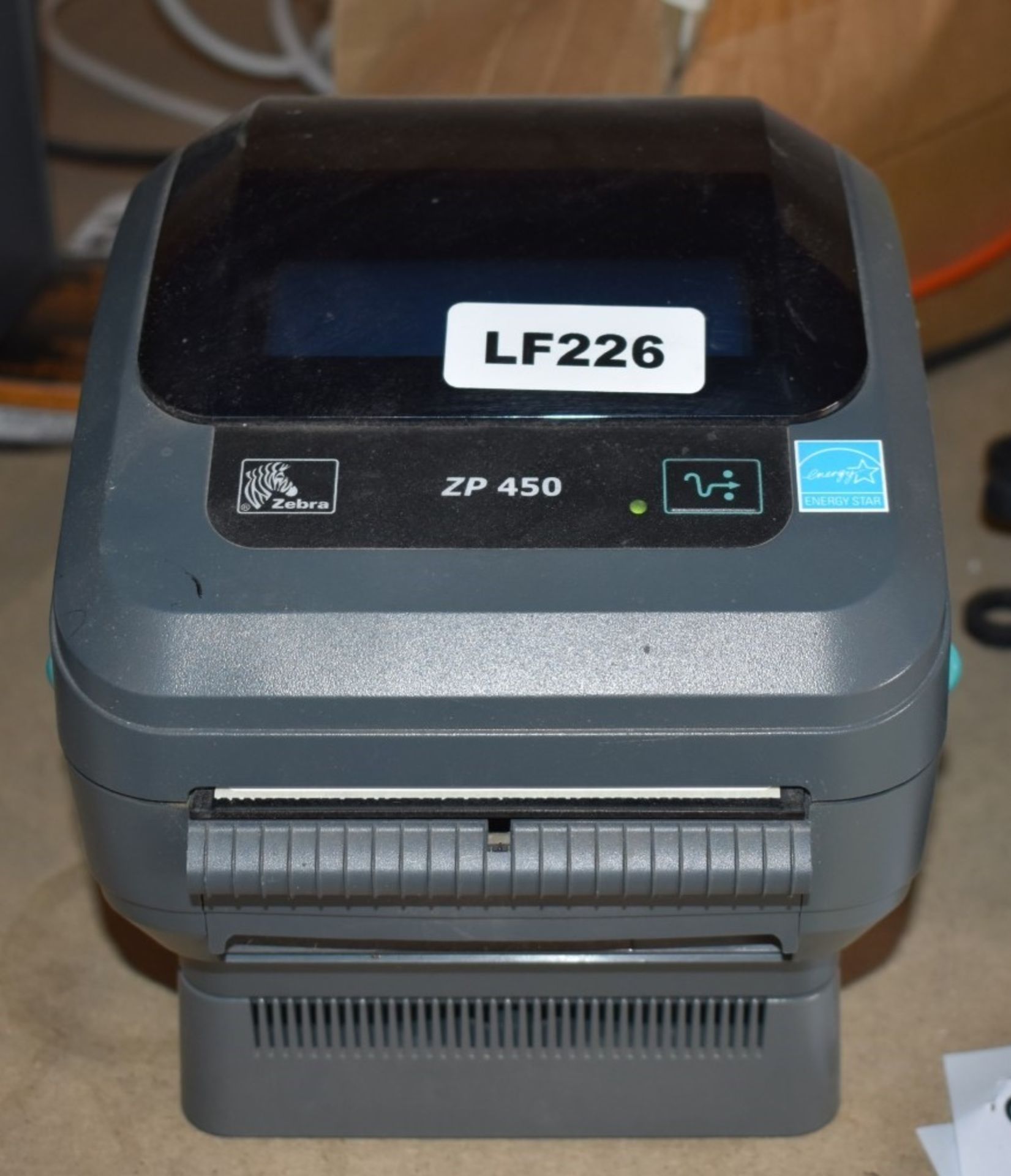 1 x Zebra ZP450 Thermal Laser Printer - Includes Cables - Image 3 of 3