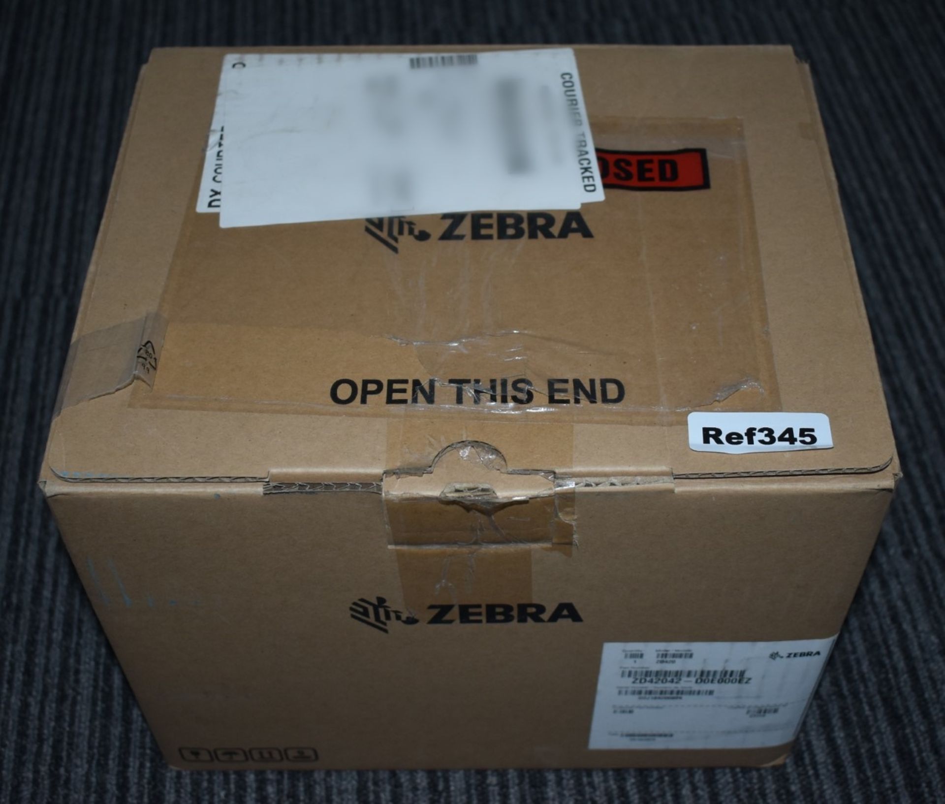 1 x Zebra ZD420 Thermal Transfer Label Printer - 203 dpi - USB and Ethernet - Unused With Original - Image 3 of 6