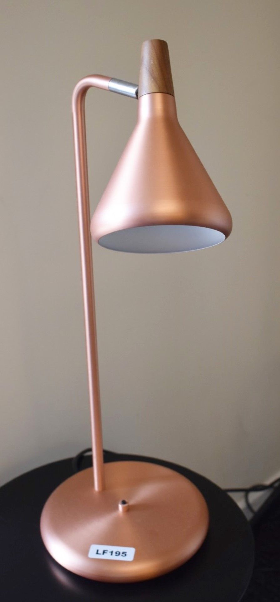 1 x Nordlux Float GU10 Table Lamp in Copper - Height 62 cm - Image 2 of 9