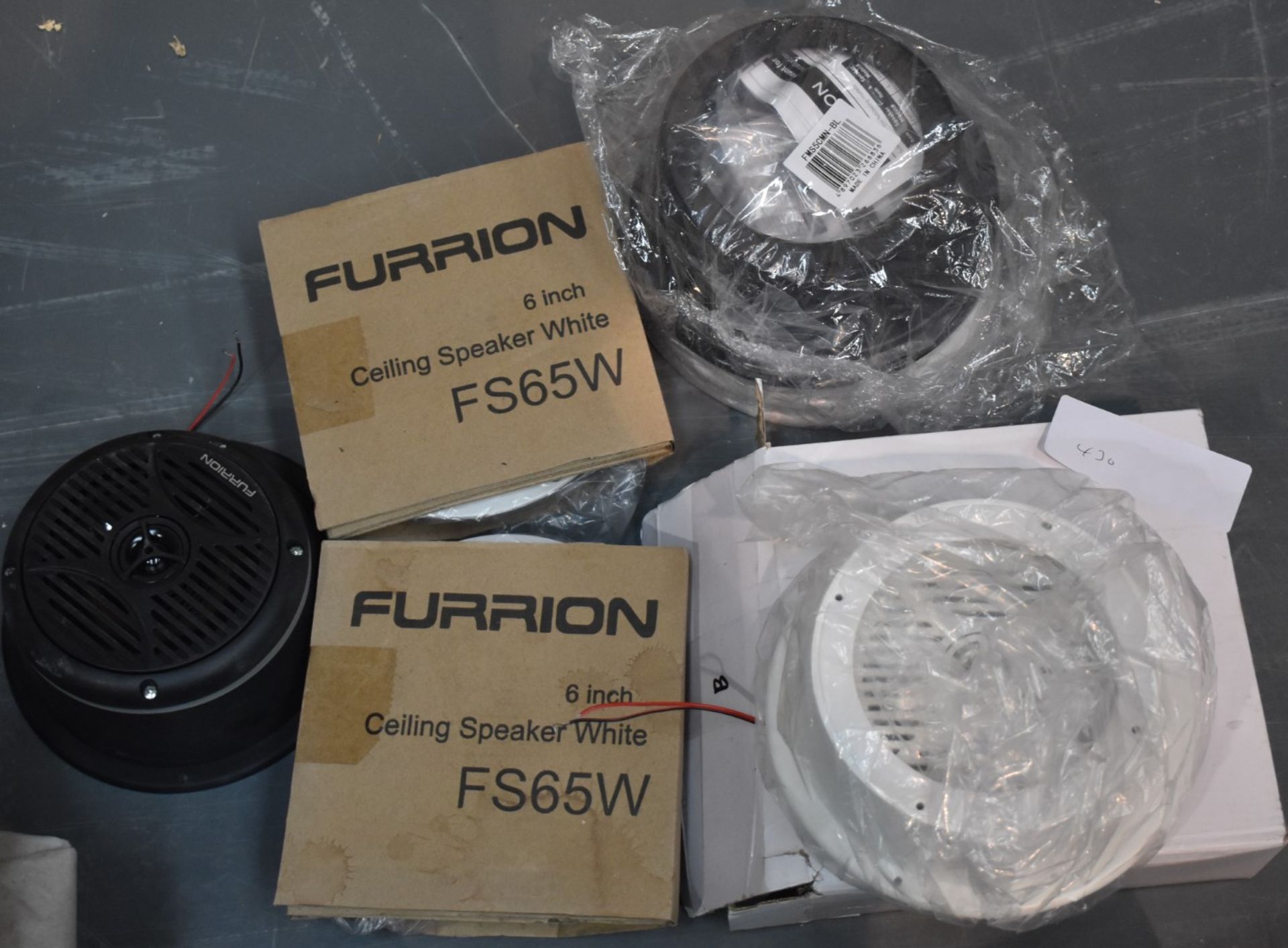 2 x Pairs of Furrion Speakers - Includes 1 x Ex Display Set and 1 x New Pair of FS65W - Ref 430 -