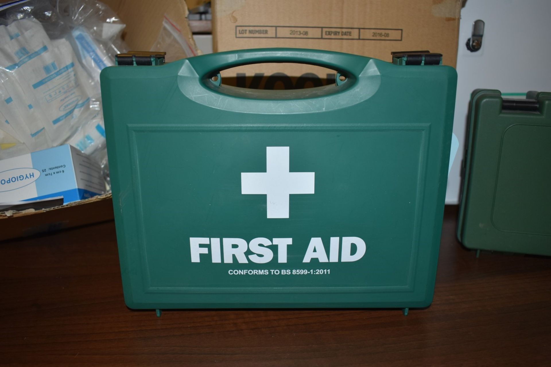 1 x Assorted Collection of First Aid Equipment - Includes Metal Cabinet With Contents and More! - Image 9 of 10