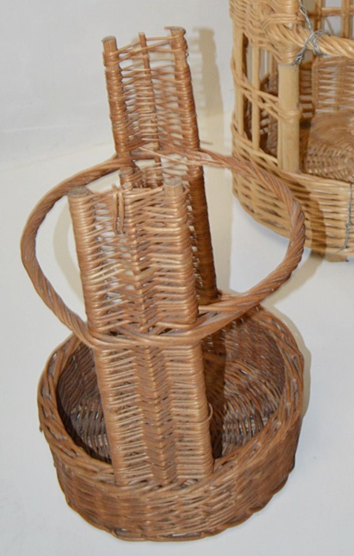 5 x Traditional French Bread Bagette Wicker Baskets - Various Sizes - Ex-Display, Removed From A - Image 2 of 2