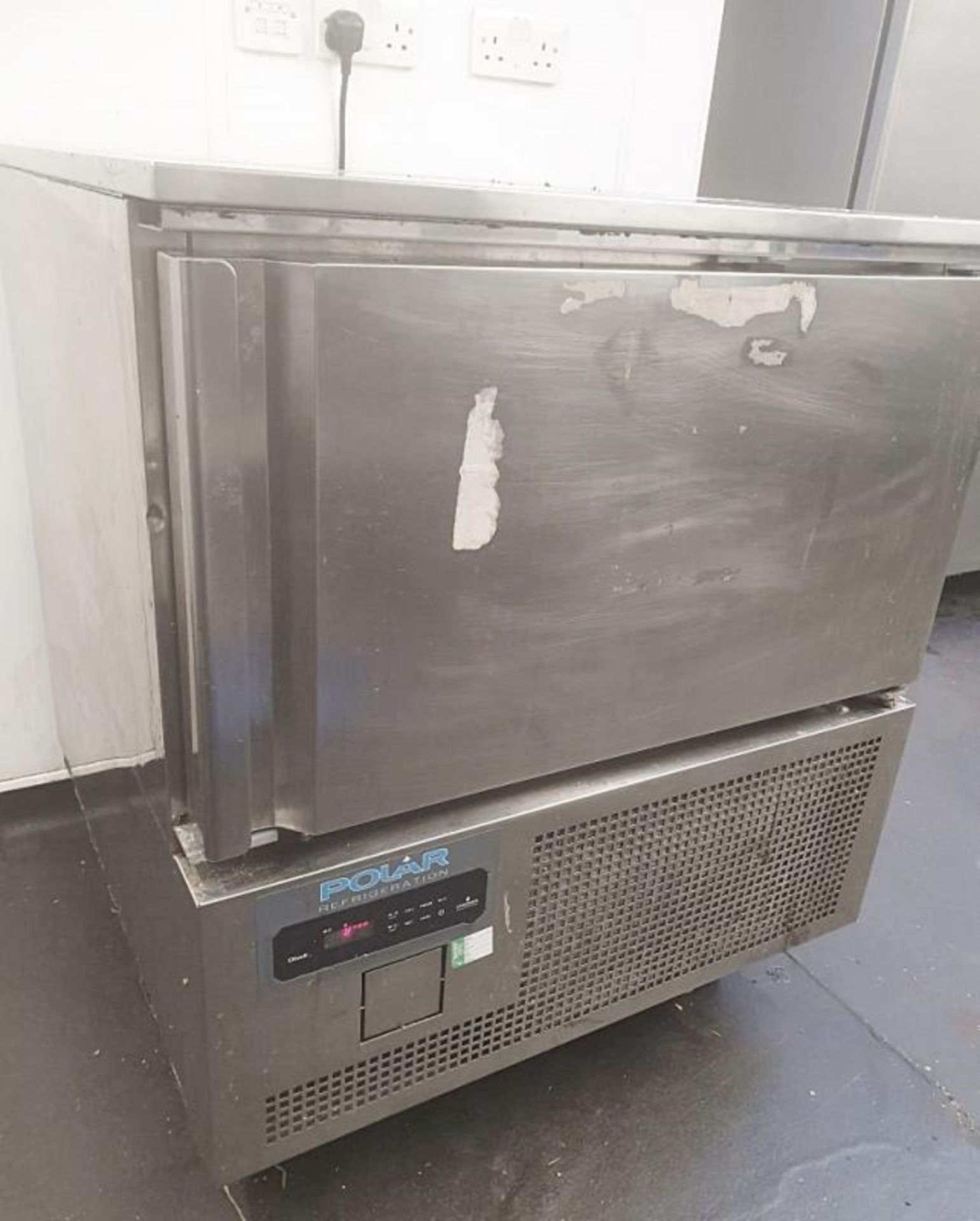 1 x POLAR DN492 Stainless Steel Blast Chiller Shock Freezer - Dimensions: H945 x W800 x D815mm - Rec - Image 6 of 8