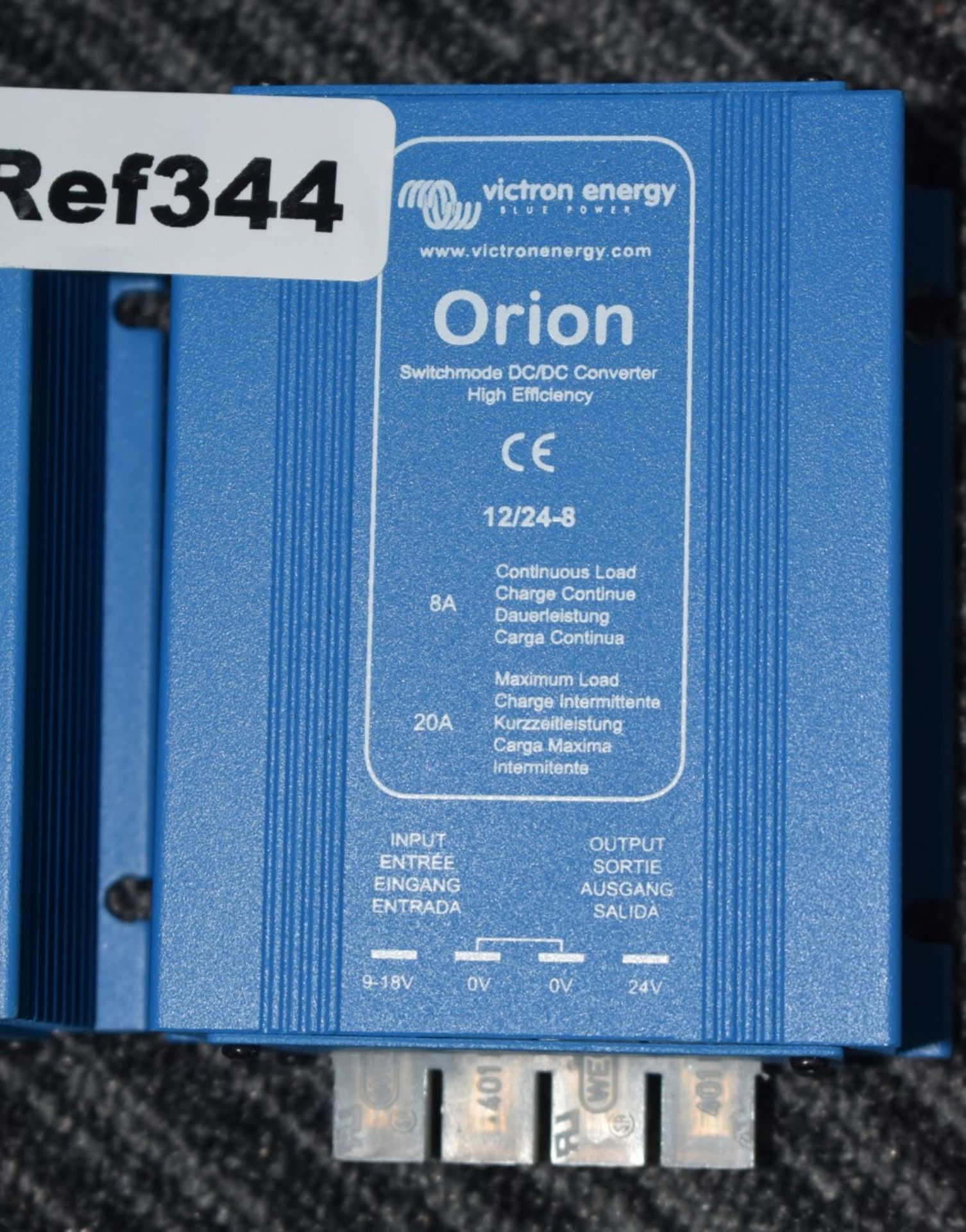 2 x Victron Energy Orion Switchmode DC/DC High Efficiency Condverters 12/24-8 - Model ORI122408020 - - Image 2 of 5