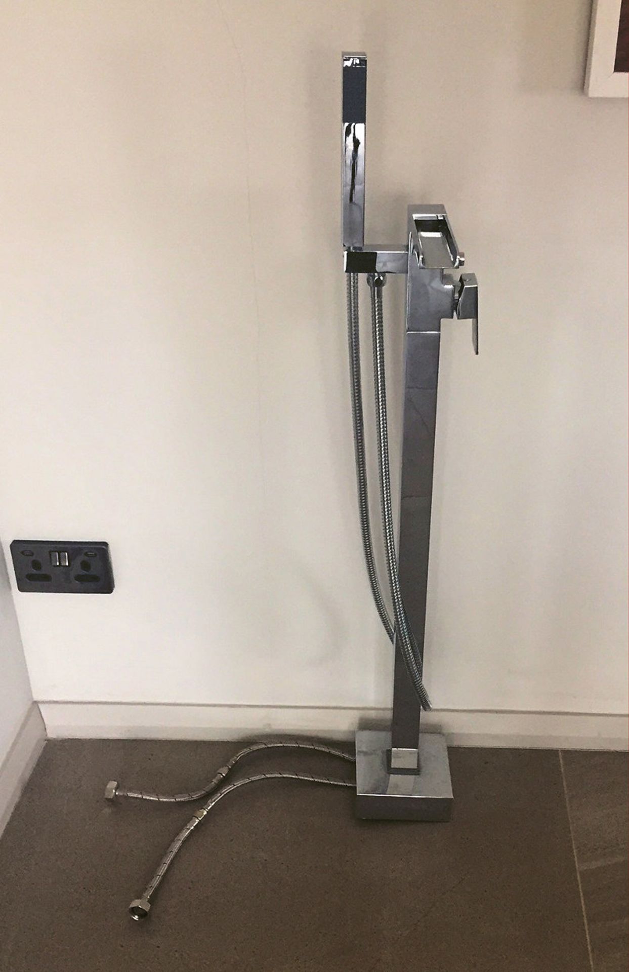 Freestanding Bath Filler with Shower Attachment - CL502 - No VAT on the Hammer - Location: Preston