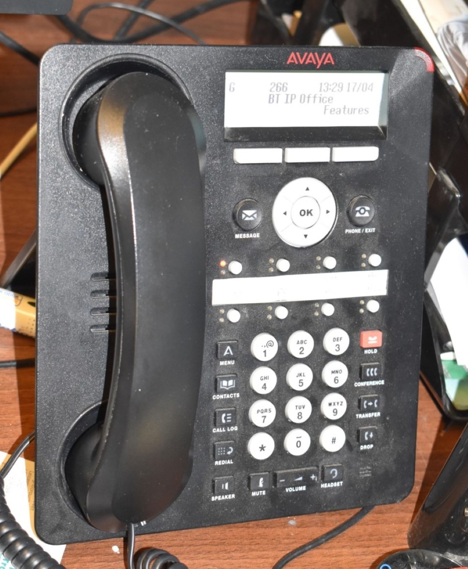 1 x Avaya IP500 V2 IP IP VOID Business Telephone System With 4 x Combi Cards and 9 x Phone Handsets - Image 9 of 15