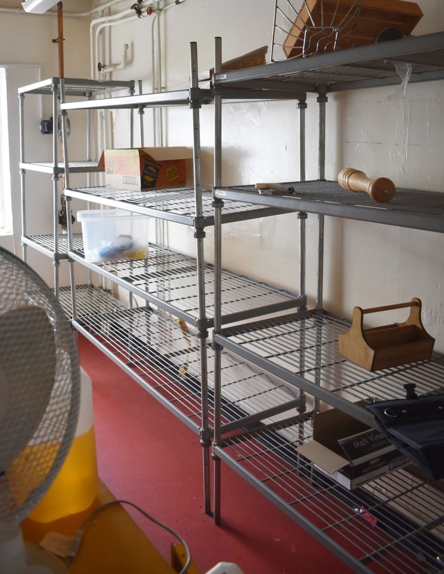 3 x Commercial Kitchen Shelving Units - CL529 - Location: Wakefield WF2