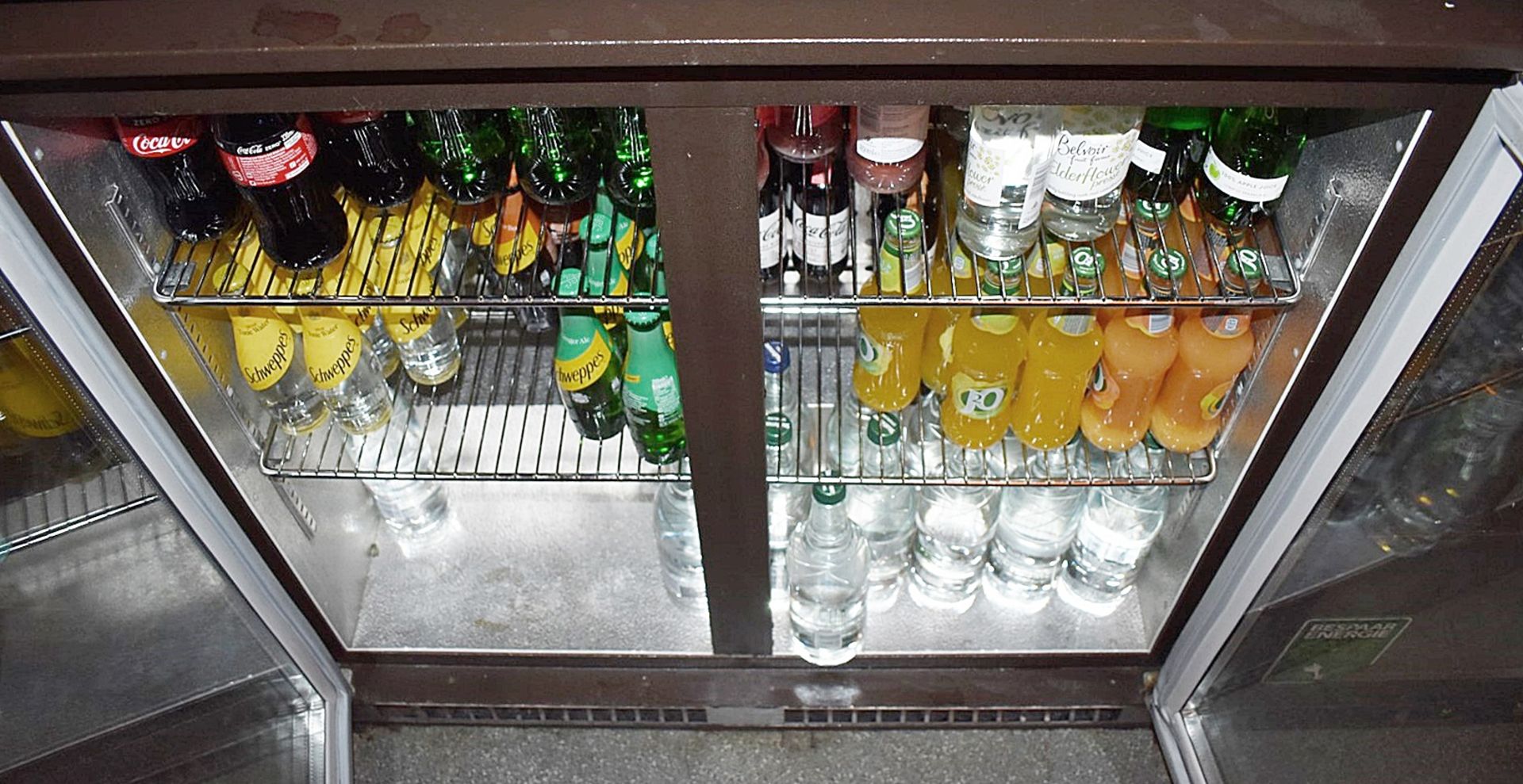 1 x Two Door Osborne Backbar Bottle Fridge - Ref C771 - CL461 - Location: Altrincham WA14Please note