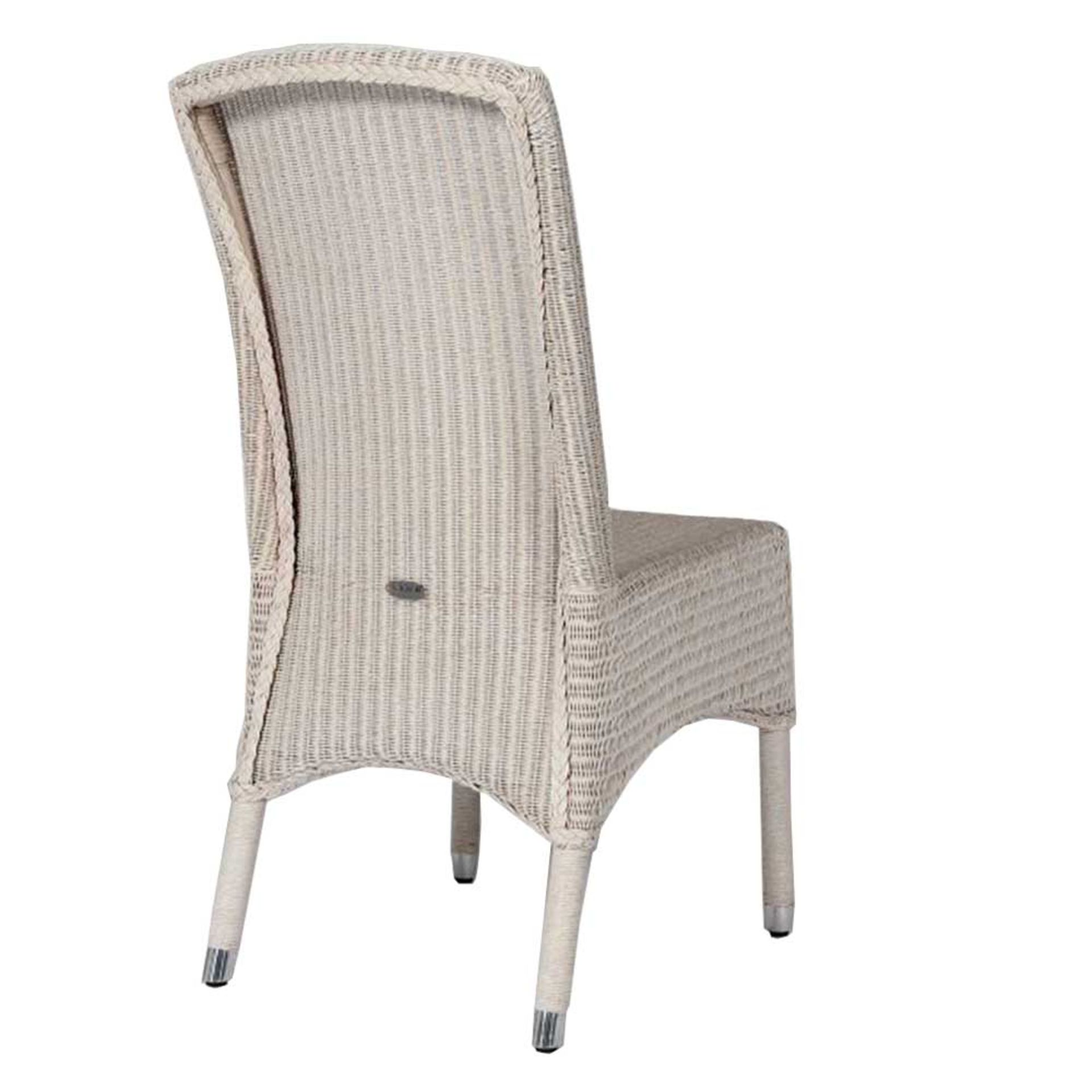 1 x Lloyd Loom Originals Sofia Woven Chair With Cotton Finish - RRP £198! - Image 3 of 4