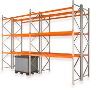 5 x Bays of Apex Pallet Racking - Includes 6 x Apex 16 UK 16,000kg Capacity Uprights and 32 x Apex