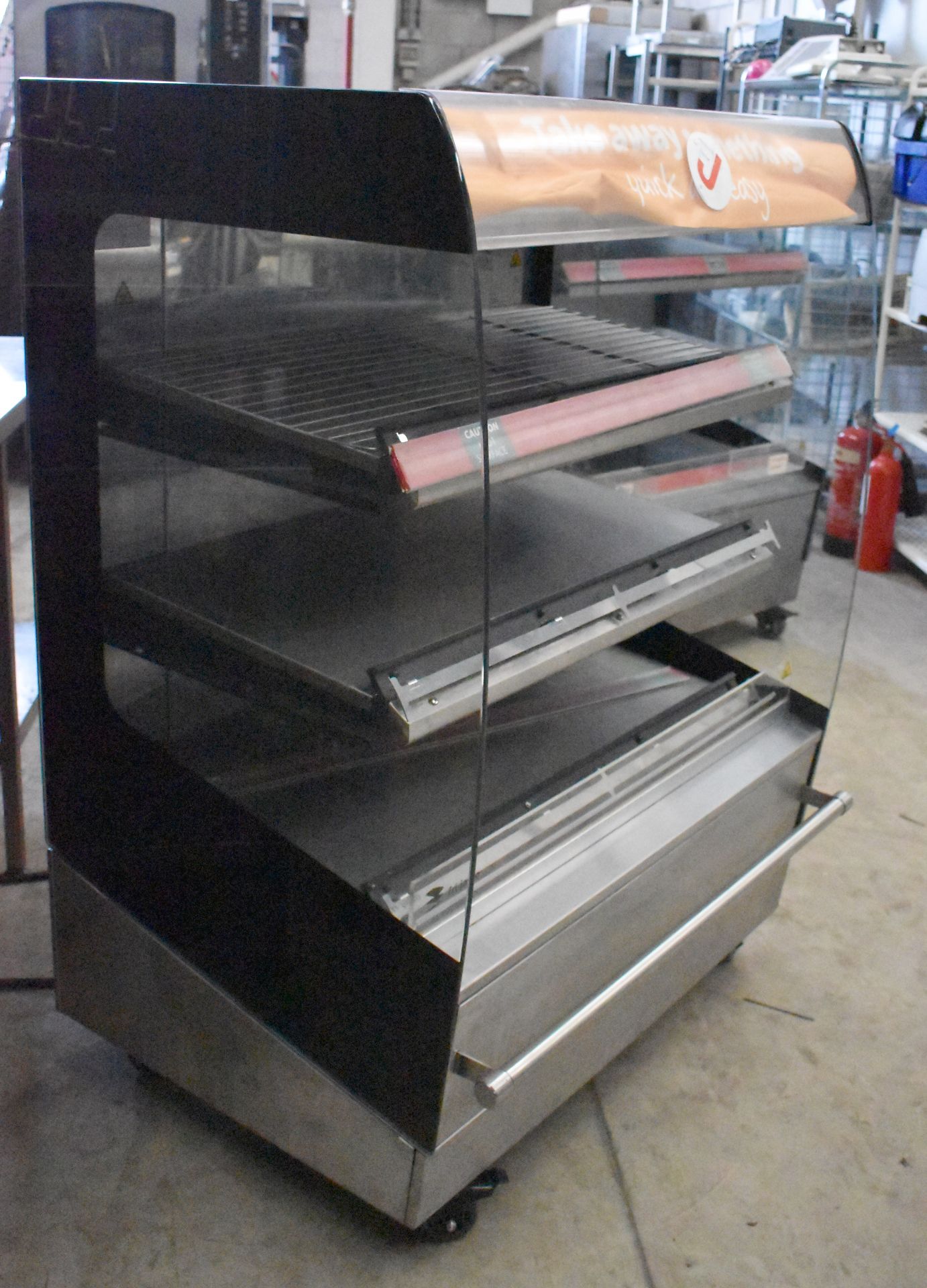 1 x Fri-Jado Three Tier Multi Deck Hot Food Warmer Heated Display Unit - Contemporary Modern - Image 2 of 9