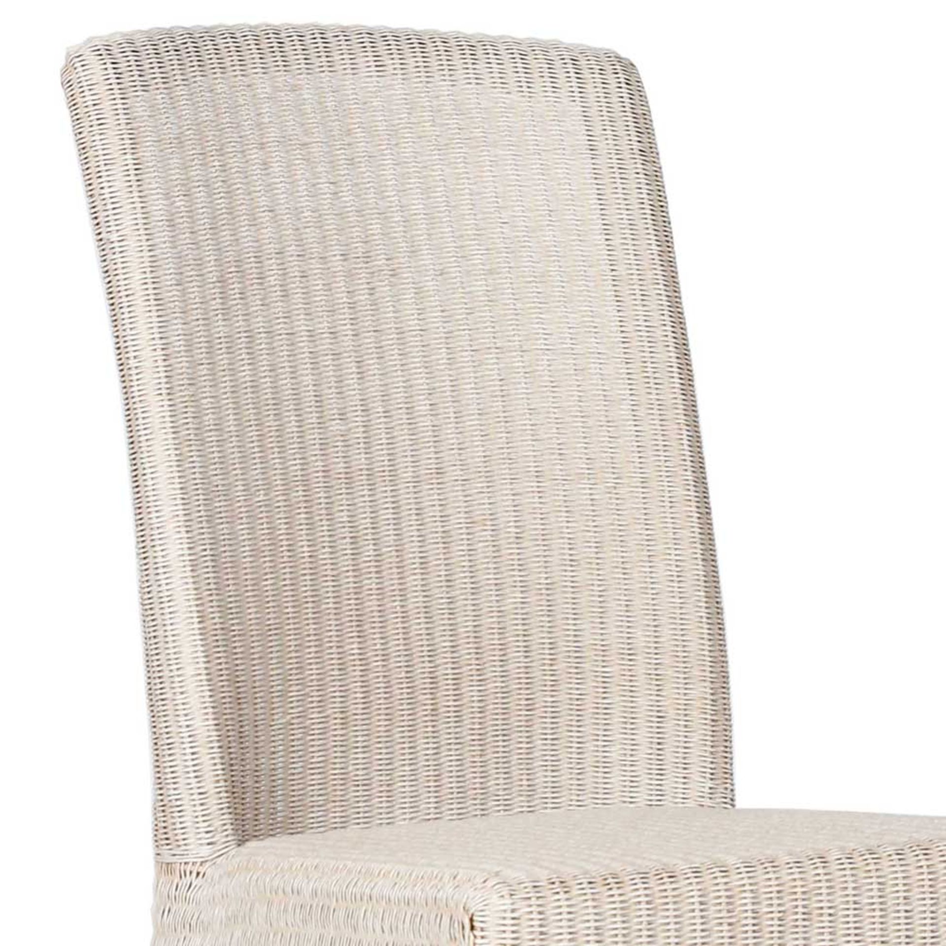 1 x Lloyd Loom Originals Sofia Woven Chair With Cotton Finish - RRP £198! - Image 2 of 4