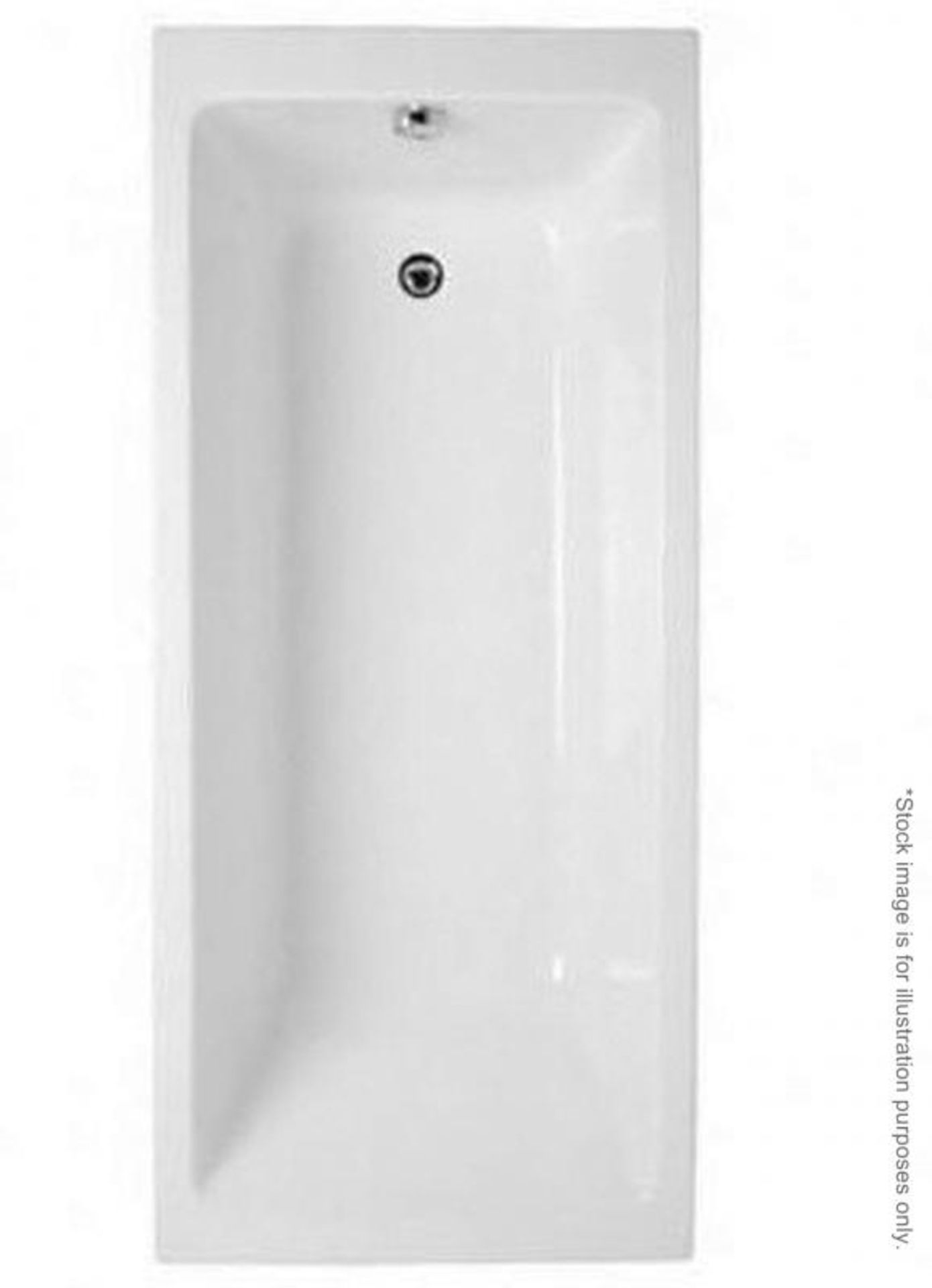 1 x Vitra Neon Bath - 1600 x 700mm - New / Unused Stock - CL406 - Location: Bolton BL1 - RRP £555.00