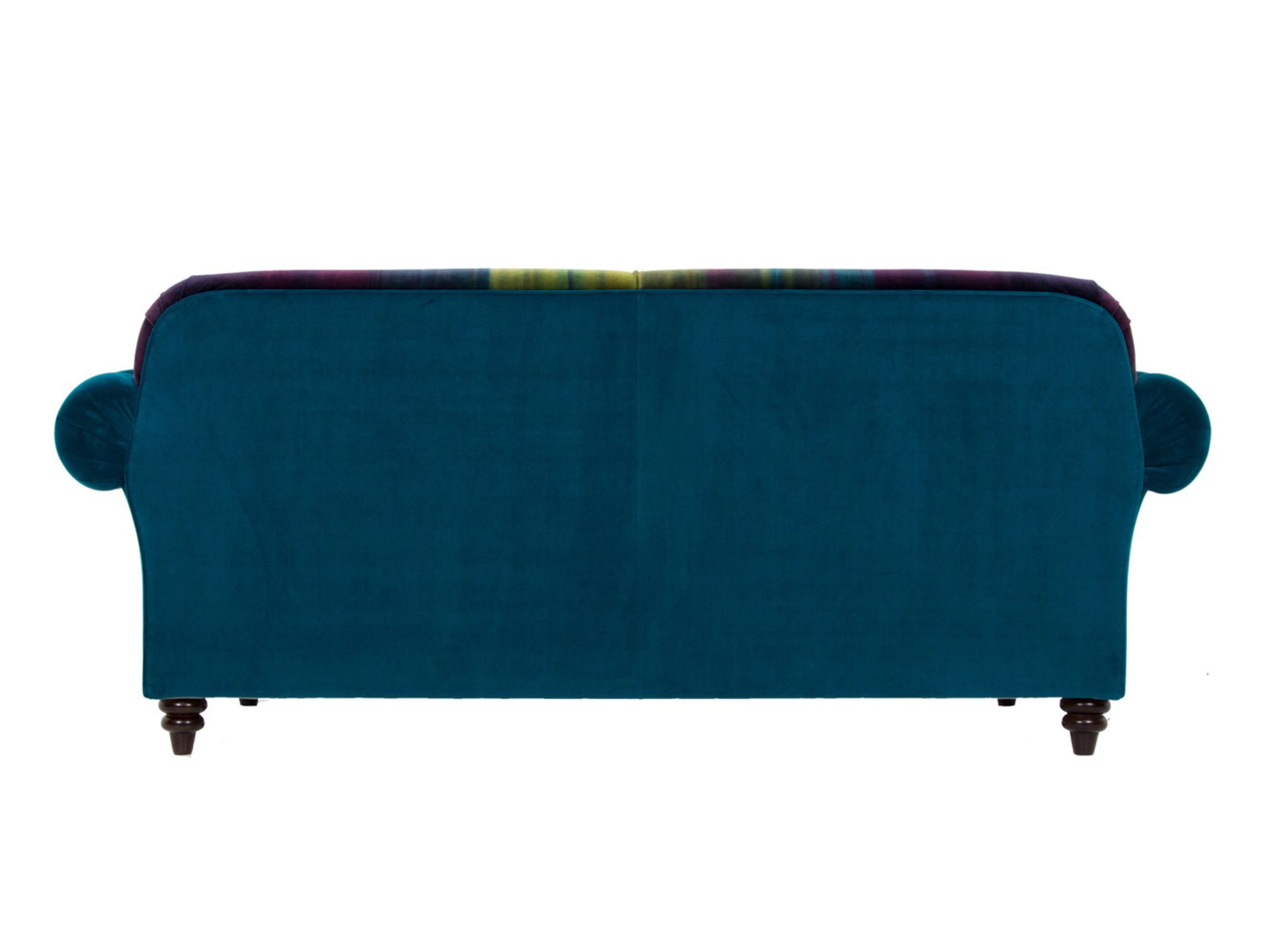 1 x Lytton Mallard Sofa Upholstered in Harlequin Velvet Fabric - RRP £1,259! - Bild 7 aus 7