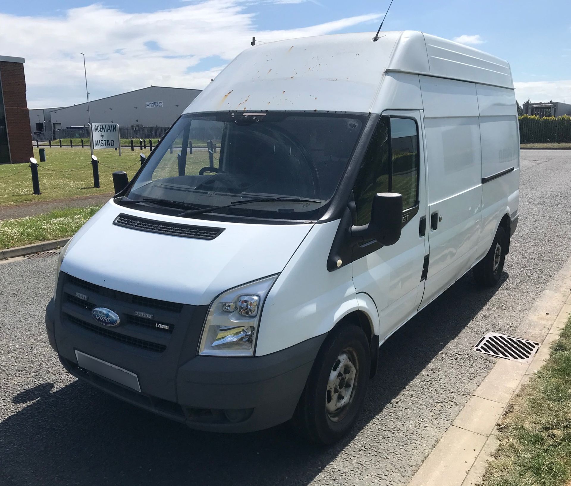 2009 Ford Transit 350 2.4 D 115 Rwd 6 Speed - CL505 - Location: Corby, - Image 2 of 12