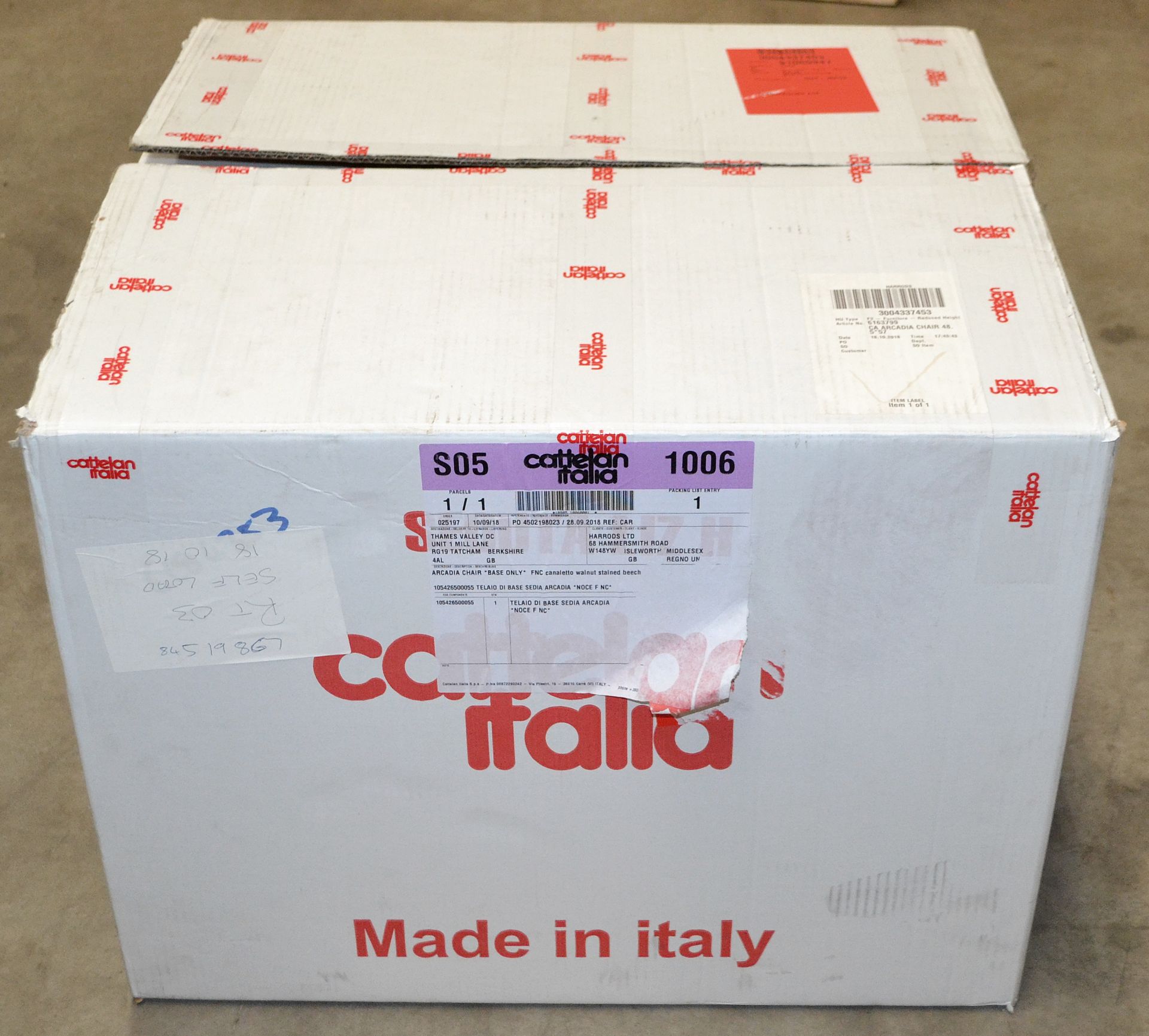1 x Cattelan 'Arcadia' Italian Designer Chair (Frame Only) - Ref: 6163799 P2/19 - Image 6 of 6