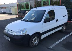 2007 Citroen Berlingo 600 1.6 HDI LX Van - CL505 - NO VAT ON THE HAMMER - Location: Corby,