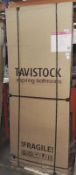 1 x Tavistock 'OXYGEN 8' Shower Door With Chrome Hidges - Dimensions: 760 x 1950mm - Ref: ma363 - Un