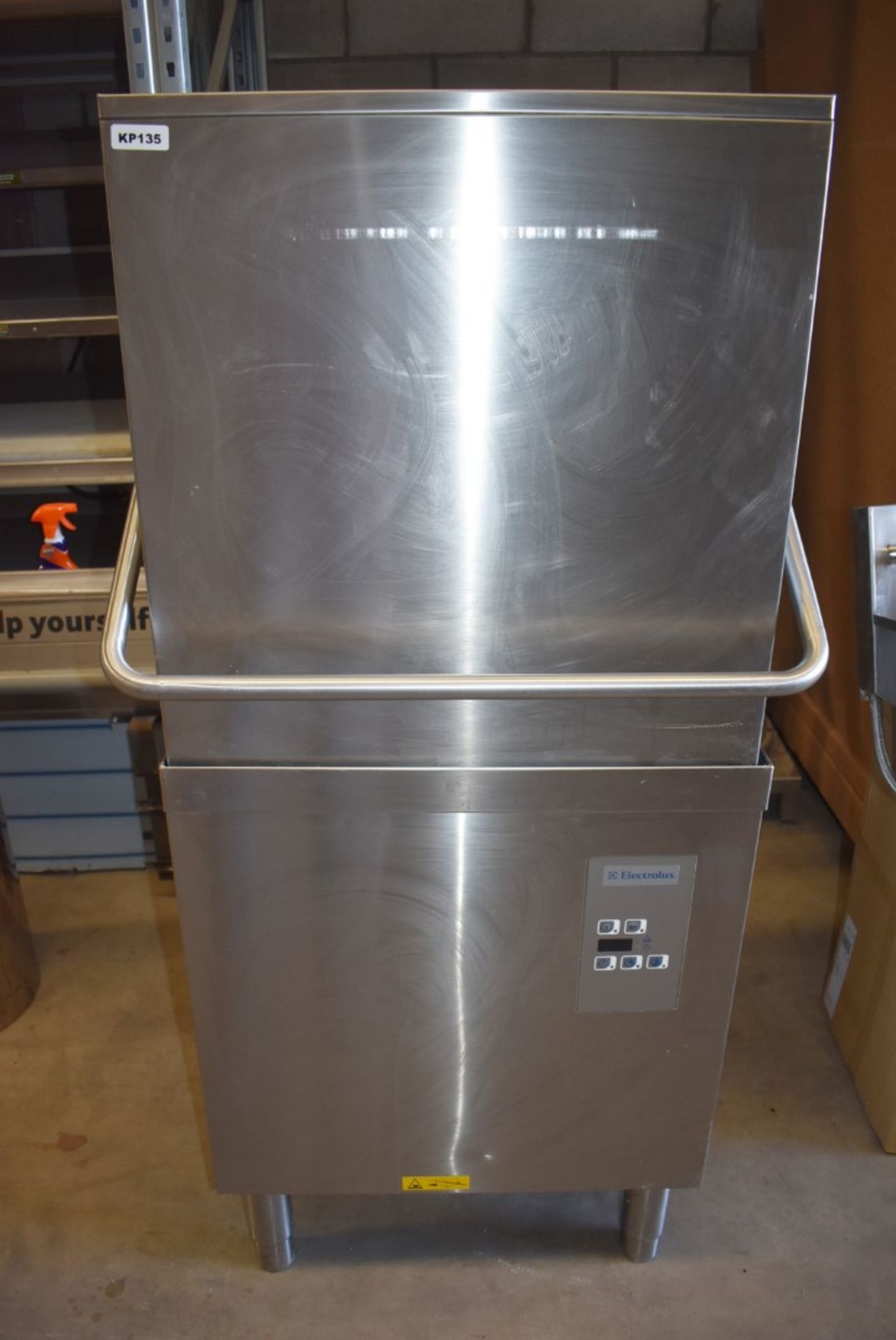 1 x Electrolux Commercial Passthrough Dishwasher With Stainless Steel Finish - Model NHTG - 3 - Image 3 of 10