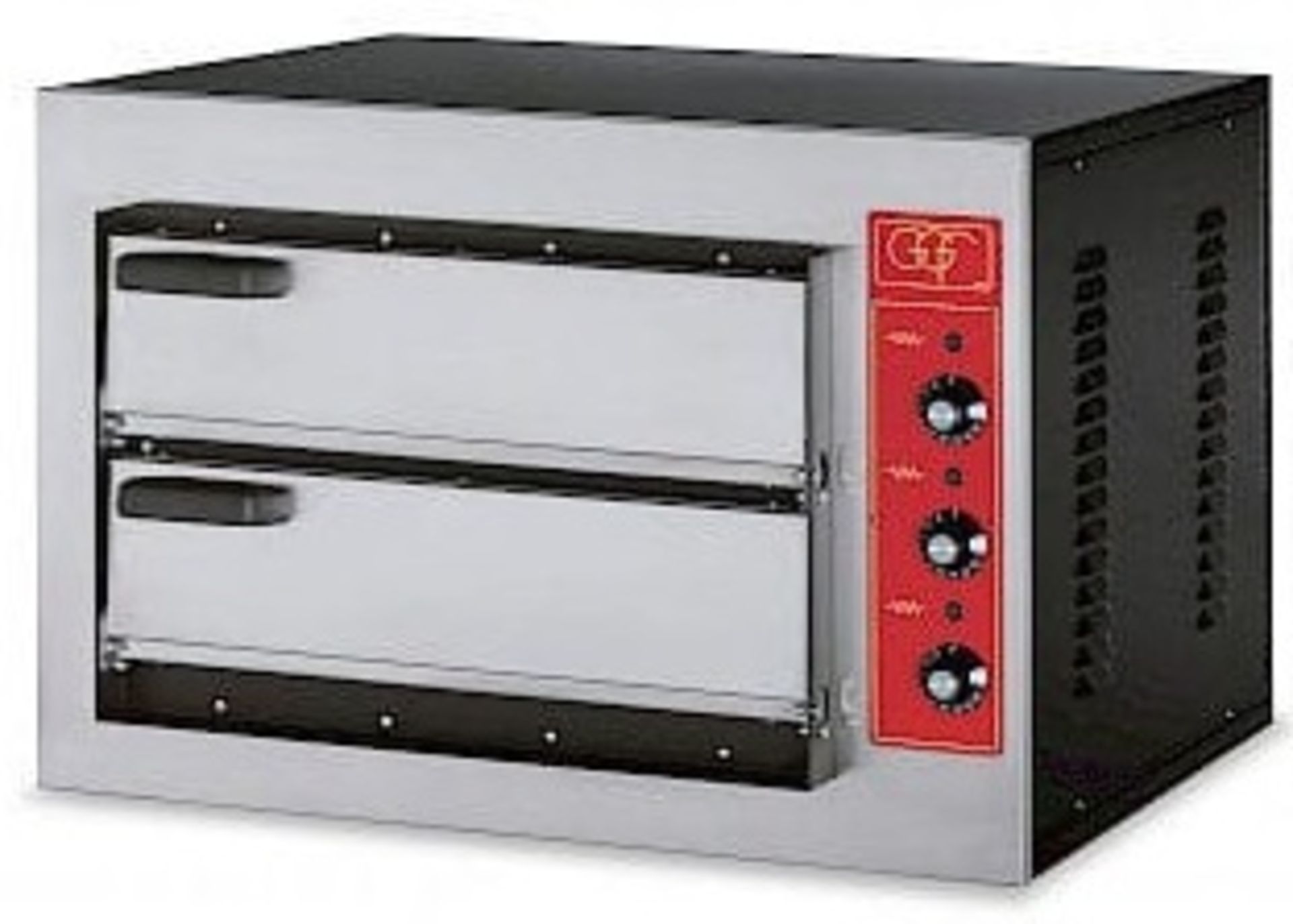 1 x Commercial Electric Built-in Pizza Oven With Fixed Rack (Model: Mini 3T) - Made In Italy -