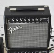 2 x Fender Champion 20 Guitar Amplifiers - Small Compact Practice Amps, Ideal For Beginners - RRP £2