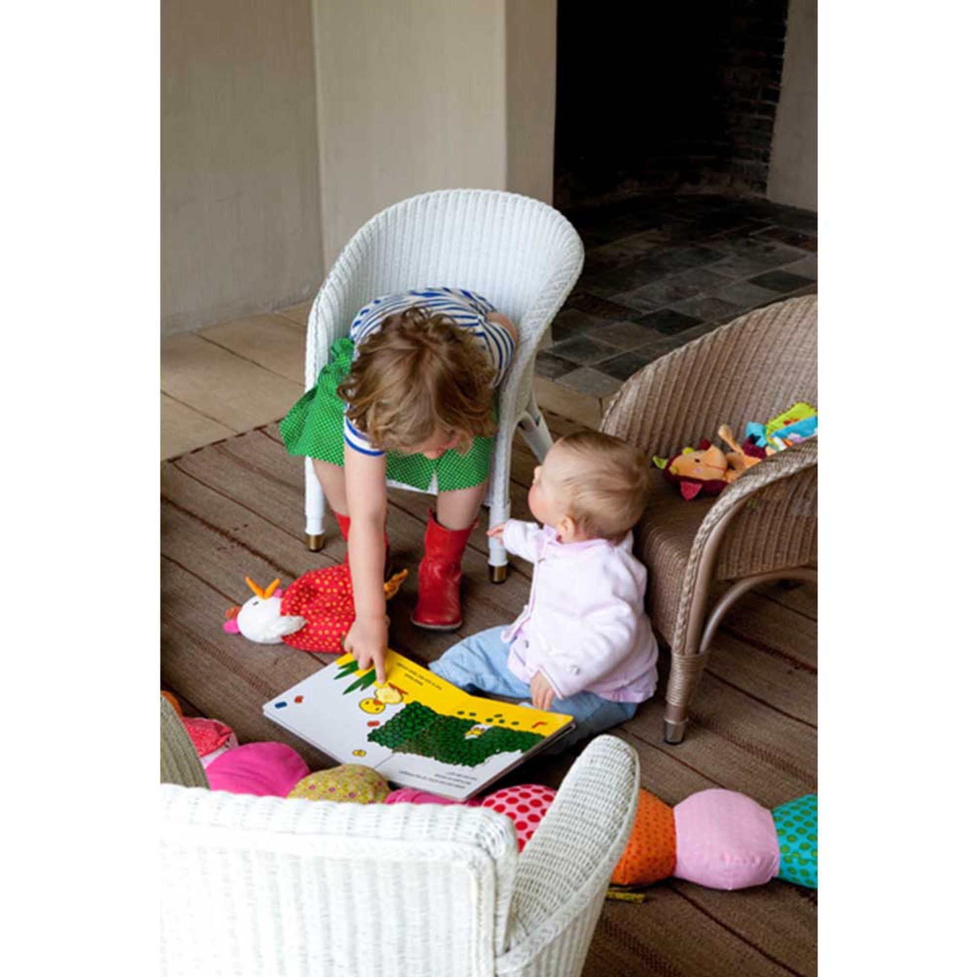 1 x Adorable Childrens Pookie Armchair - Lloyd Loom Weave on a Bent Wood Frame - RRP £275! - Image 2 of 5