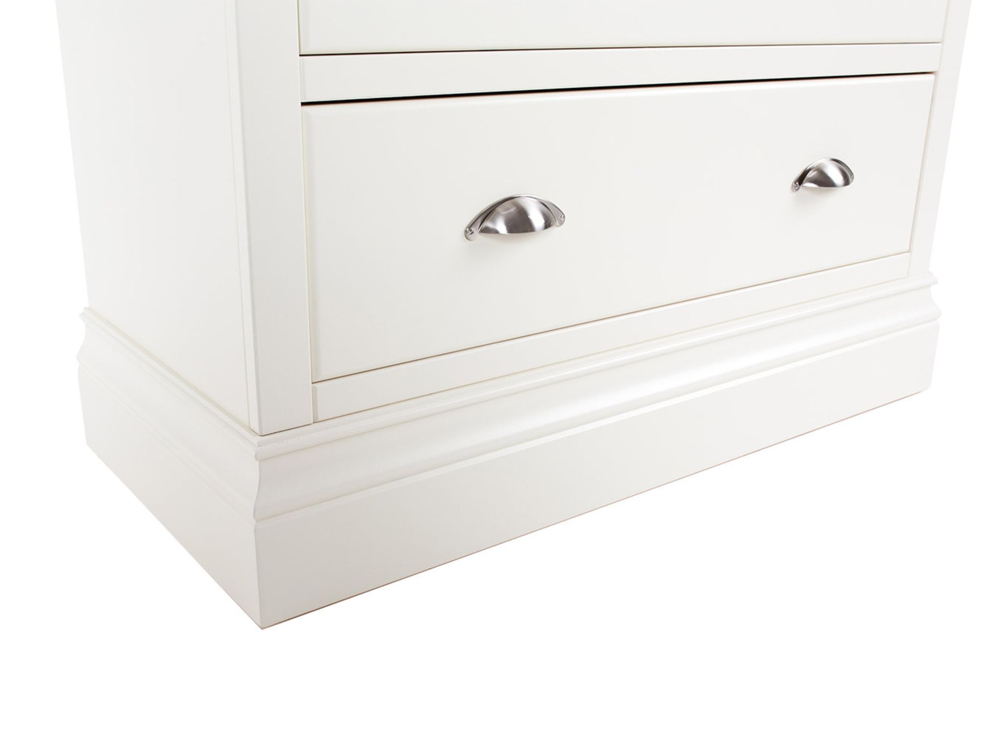 1 x Clement 3+2 Chest of Bedroom Drawers By Brewers Home - Solid Wood Painted Furniture Finished - Image 6 of 6