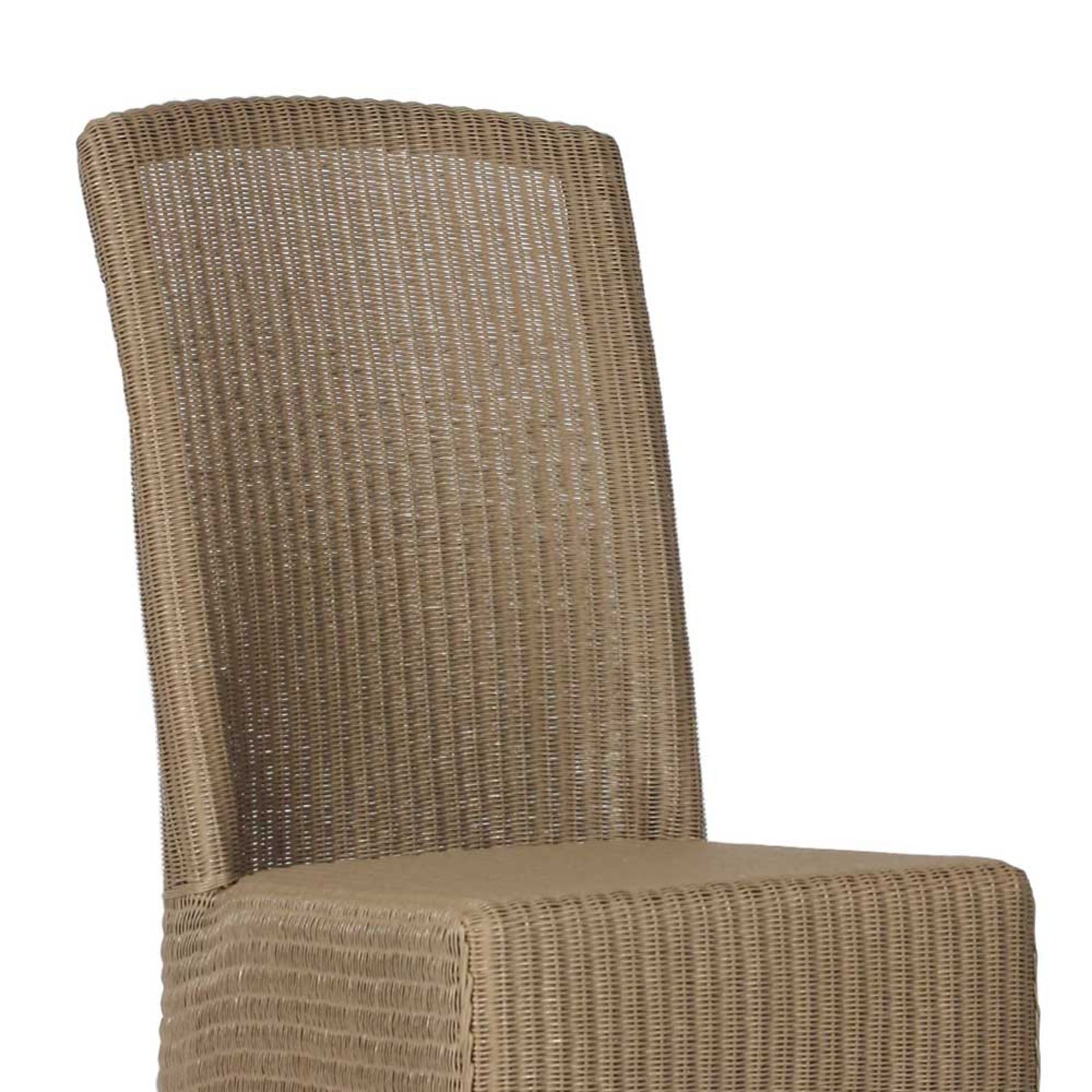1 x Lloyd Loom Originals Sofia Woven Chair With Taupe Finish - RRP £198! - Image 3 of 3