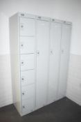 1 x Set of Staff Lockers - CL489 - Location: Putney, London, SW15