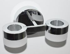 Lot of 3 x Complementing Bathroom Wall Lights - Ex Display Stock - CL298 - Ref: J1143, J1142, J1141